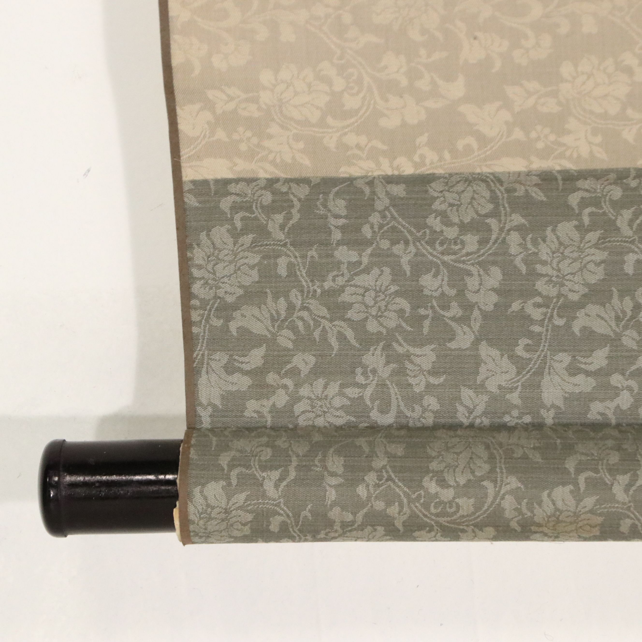 Chinese Scroll of Tang Dynasty Poem "Night Mooring at Maple Bridge" (楓橋夜泊)