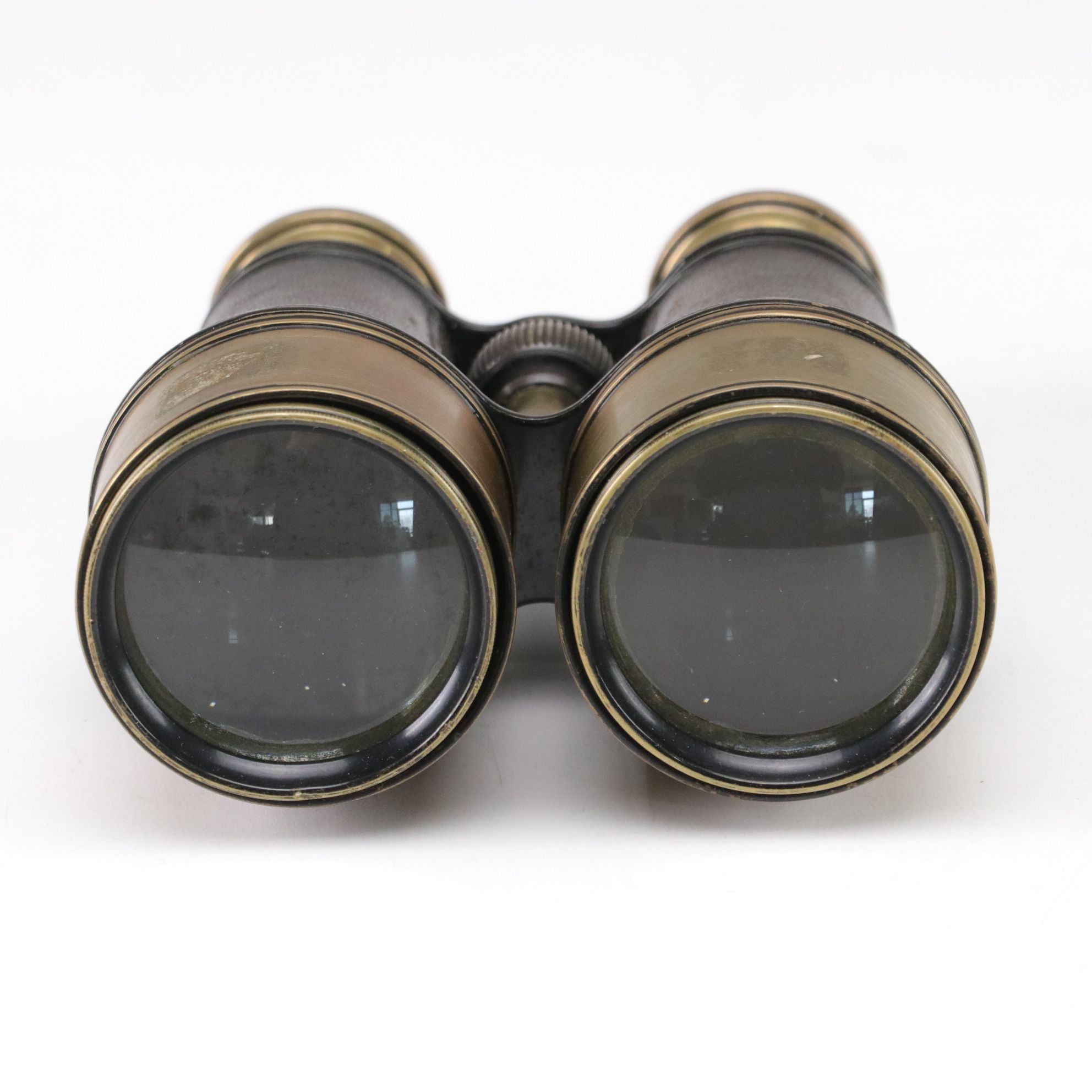 Brass Nautical Compasses with Binoculars and Stamp Seal