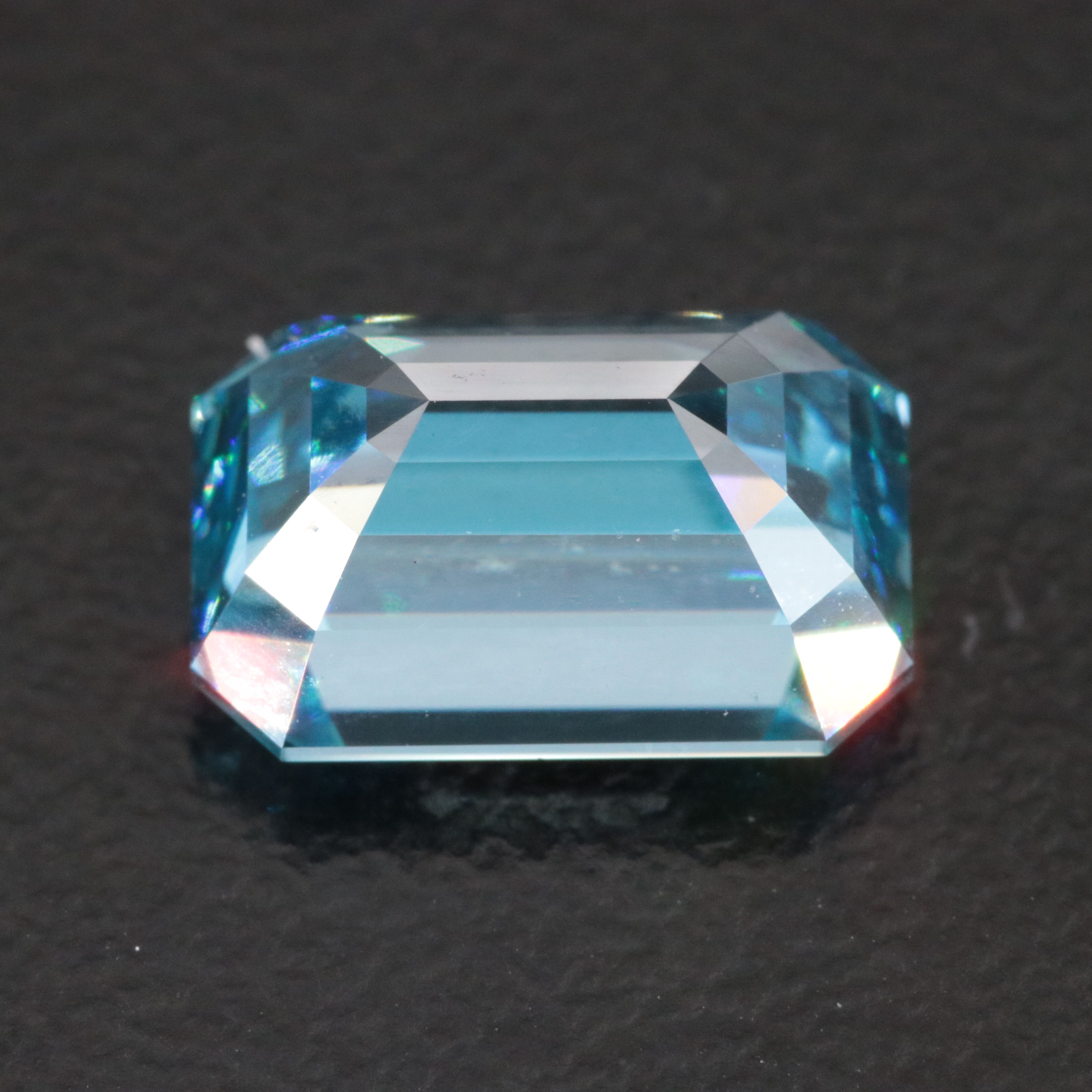 Loose 3.03 CT Lab Grown Fancy Vivid Blue Diamond with IGI Report