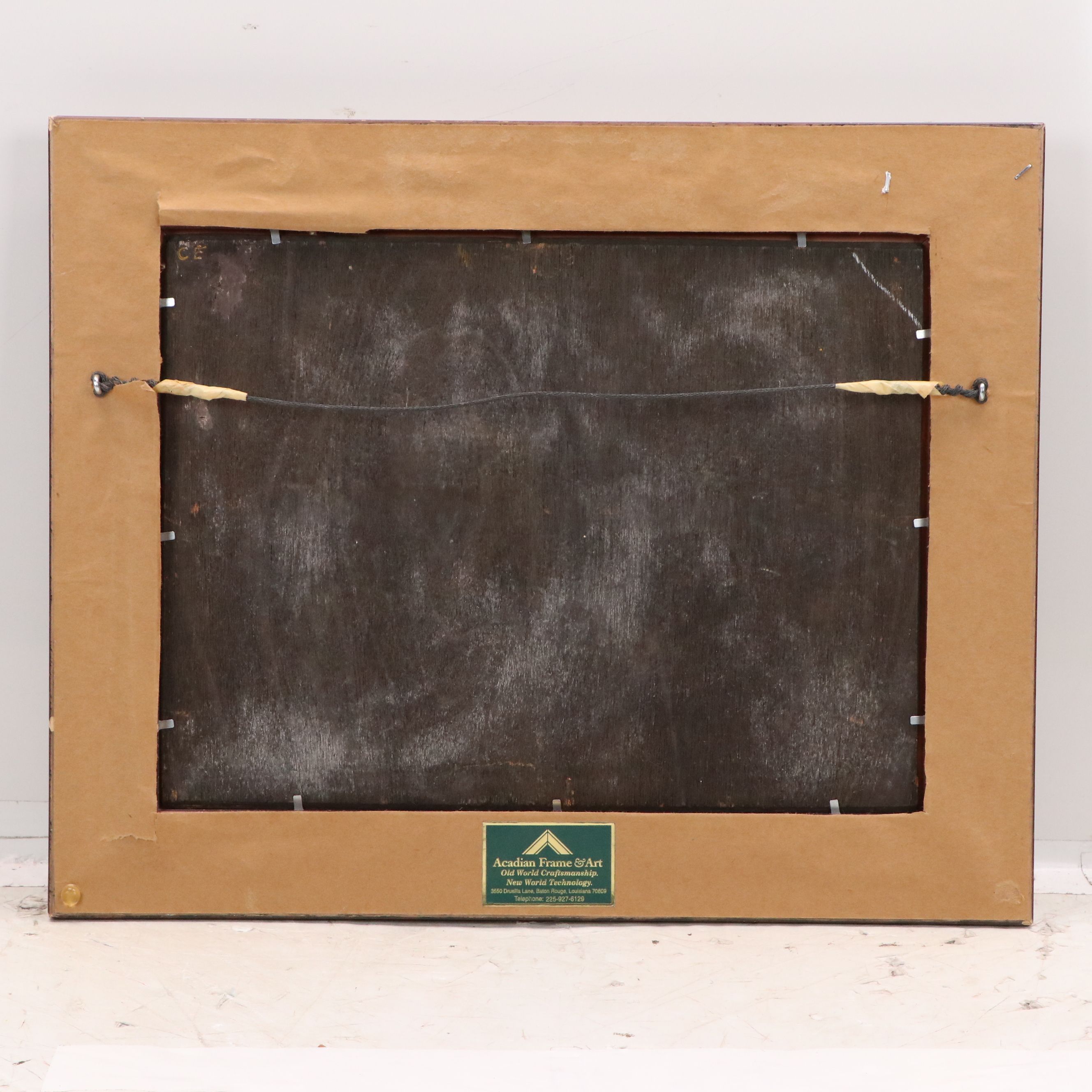 After Jonathan Pratt Oil Painting "The Studio of a Rustic Genius"