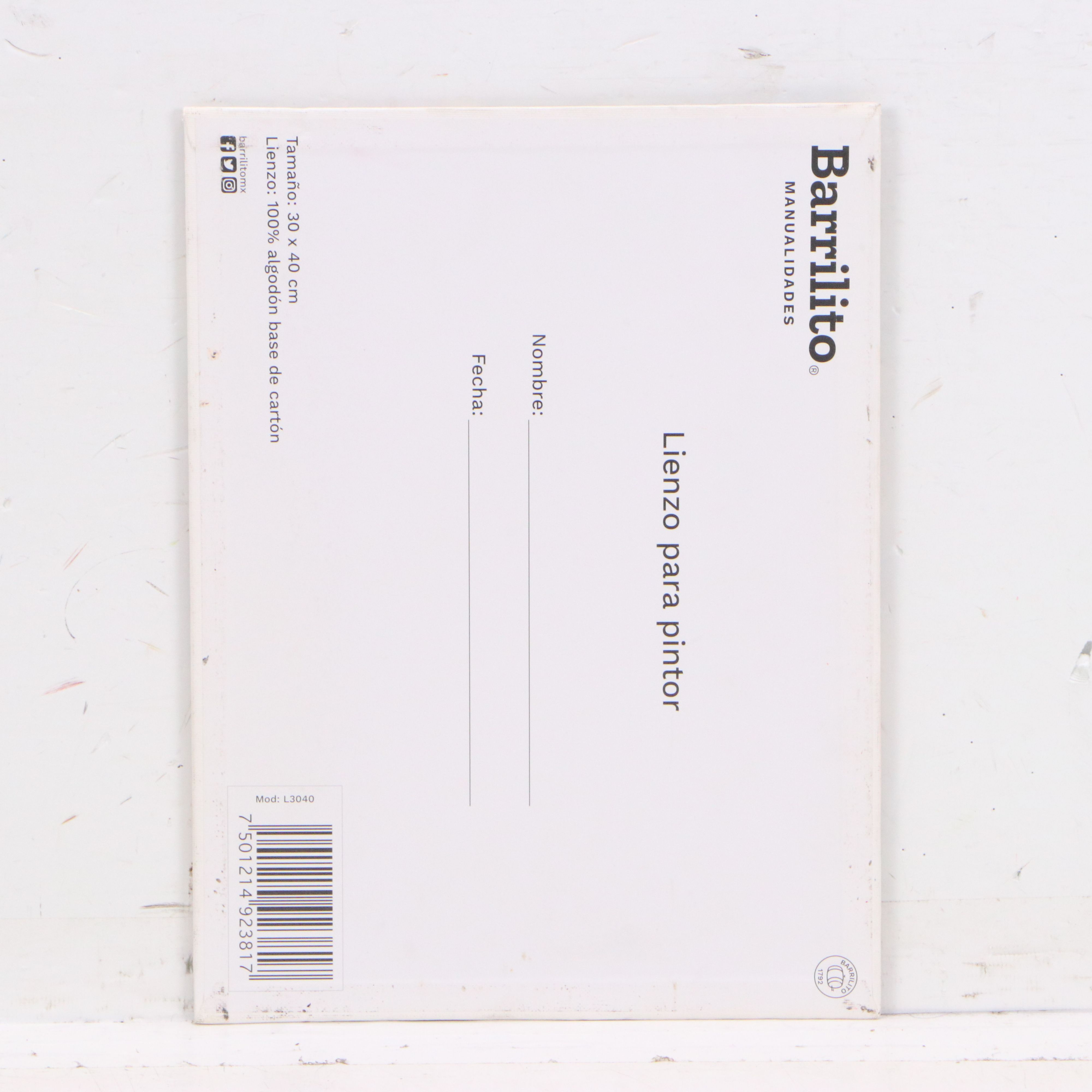 Ricardo Maya Stylized Acrylic Portrait of Woman, 21st Century