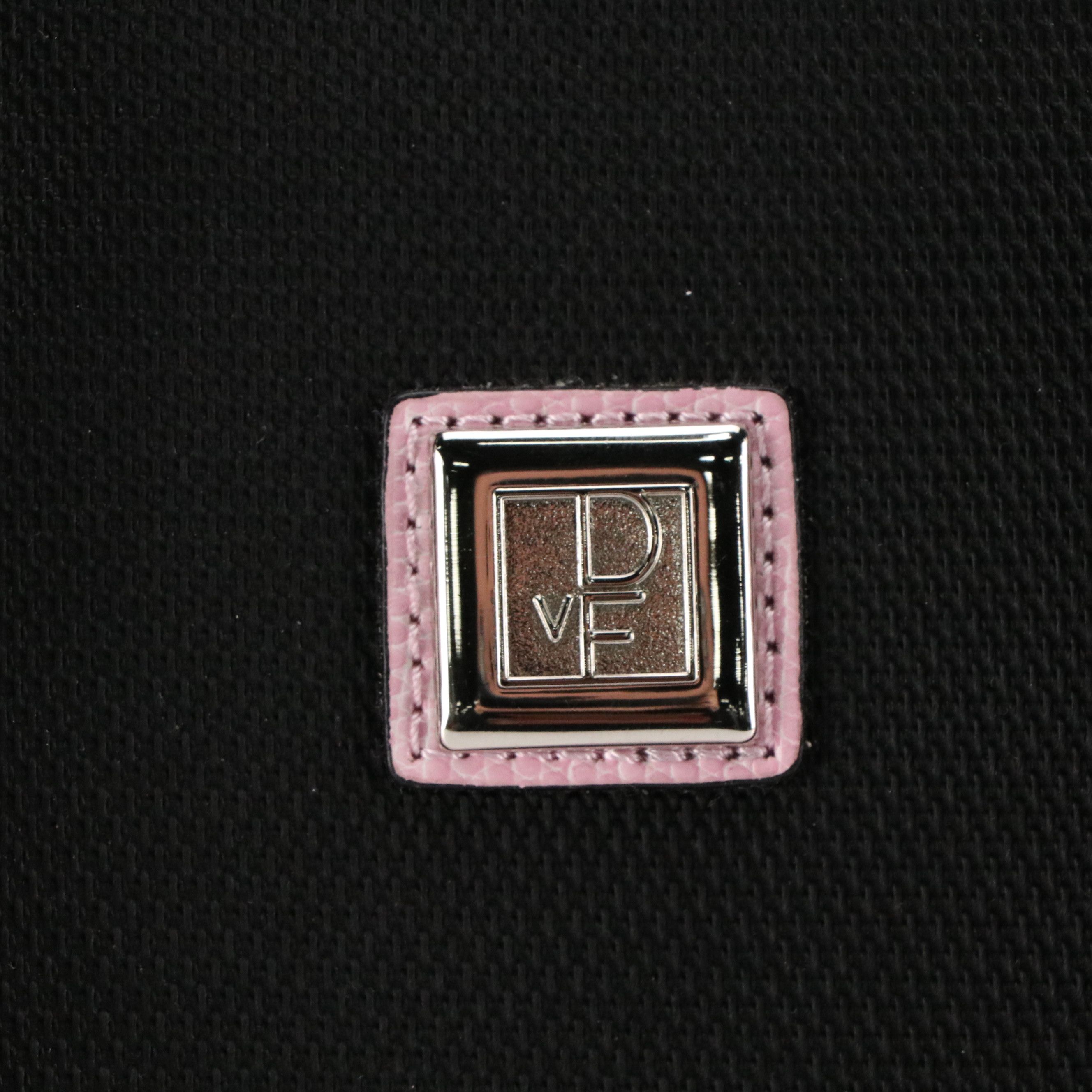 Studio by Diane Von Furstenberg Two-Way Travel Bags in Leather Trimmed Canvas