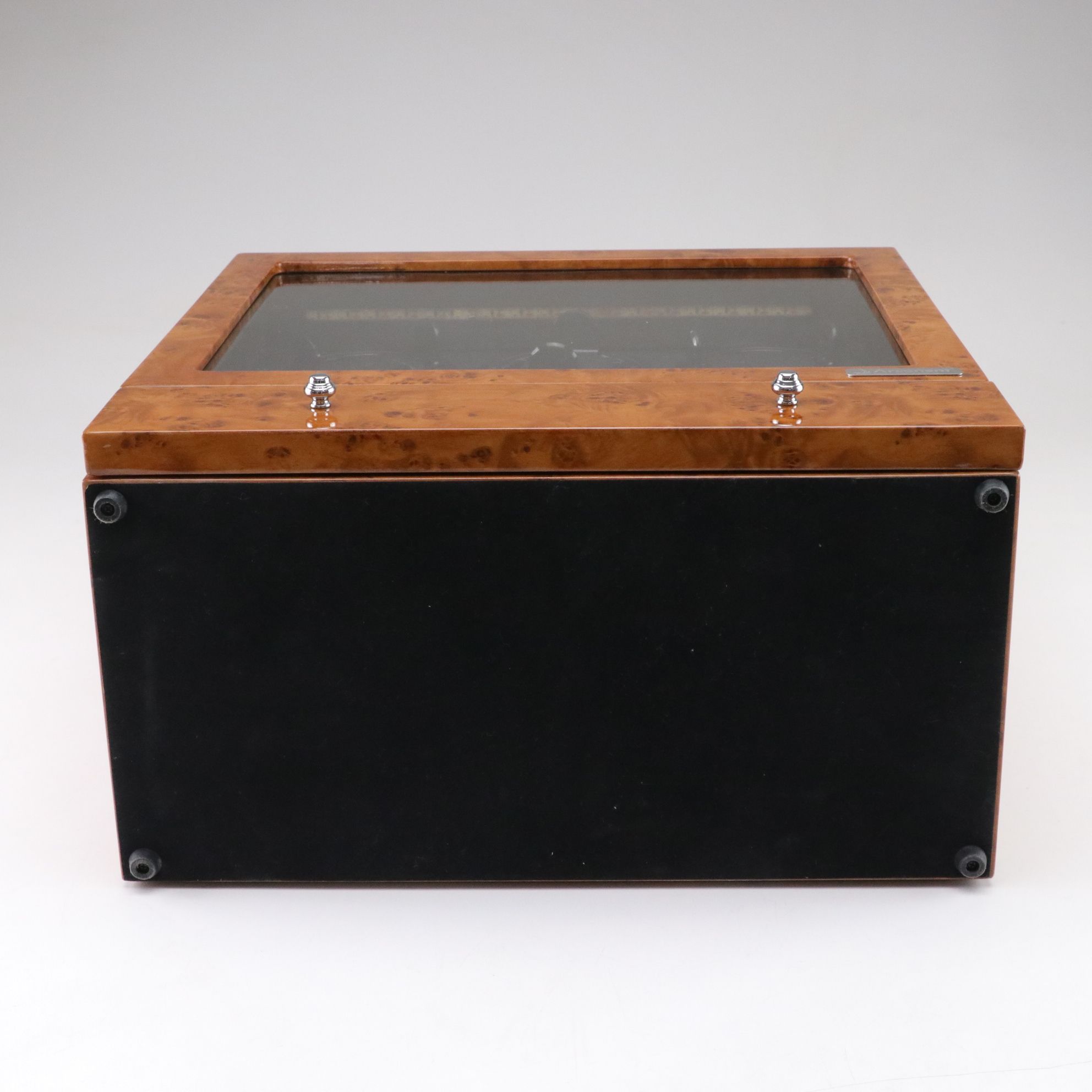 Arcanent Honey Burlwood 6-Slot Automatic Watch  Winder