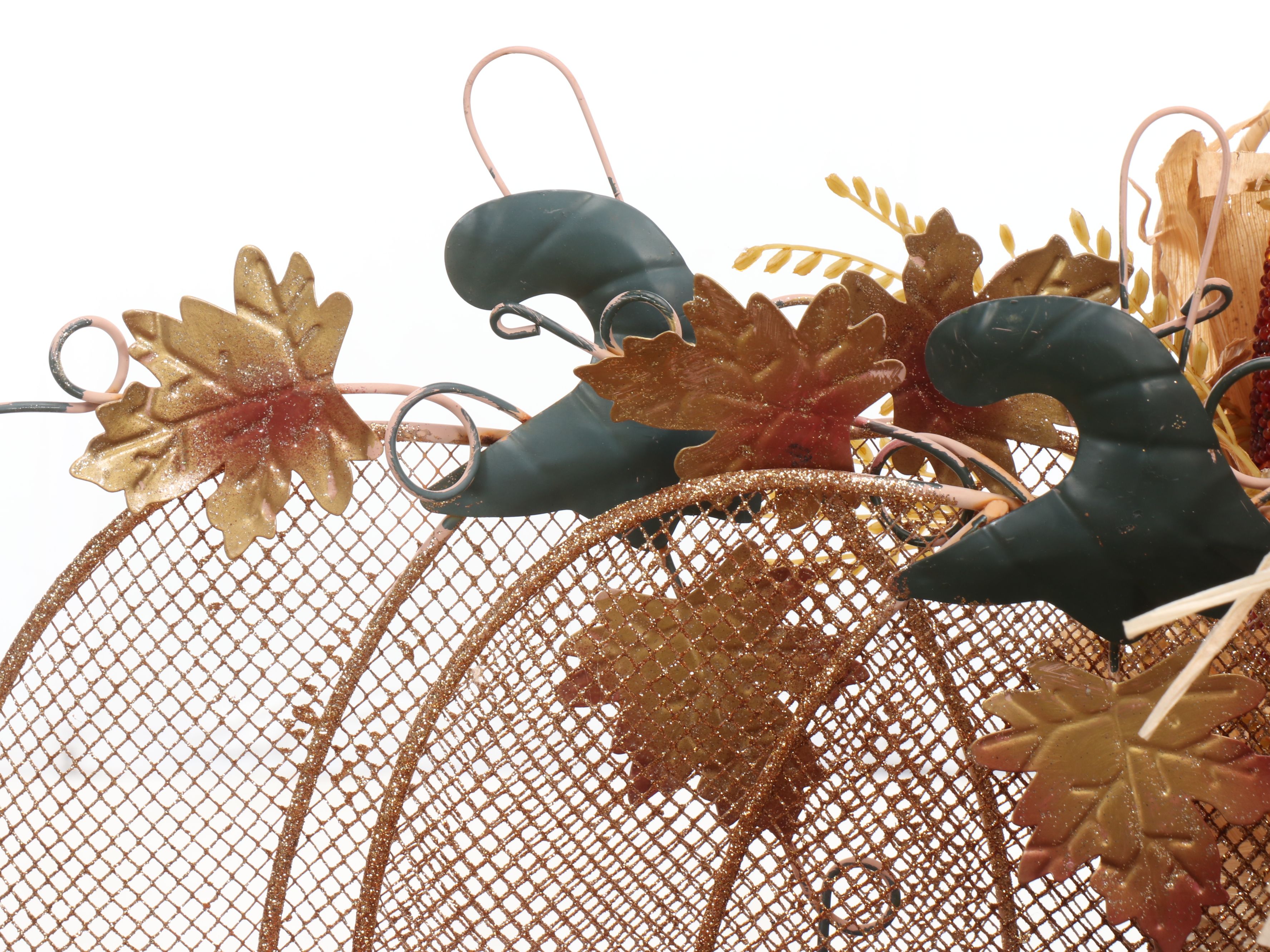 Artificial Pumpkins, Artificial Leaf Garlands, and More Fall Decoration