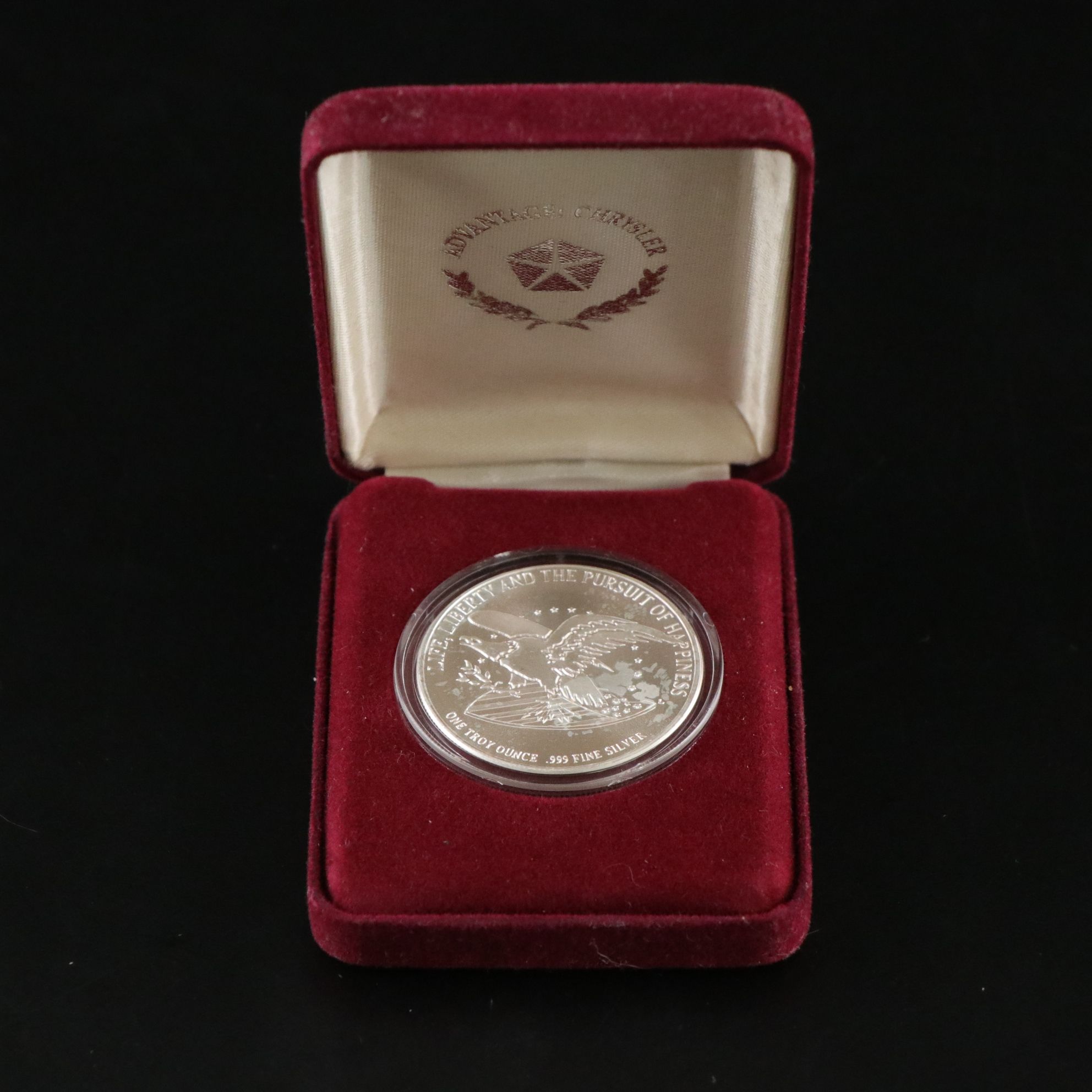 Chyrsler "Bill of Rights" Commemorative 1-Oz. Silver Coin, 1991