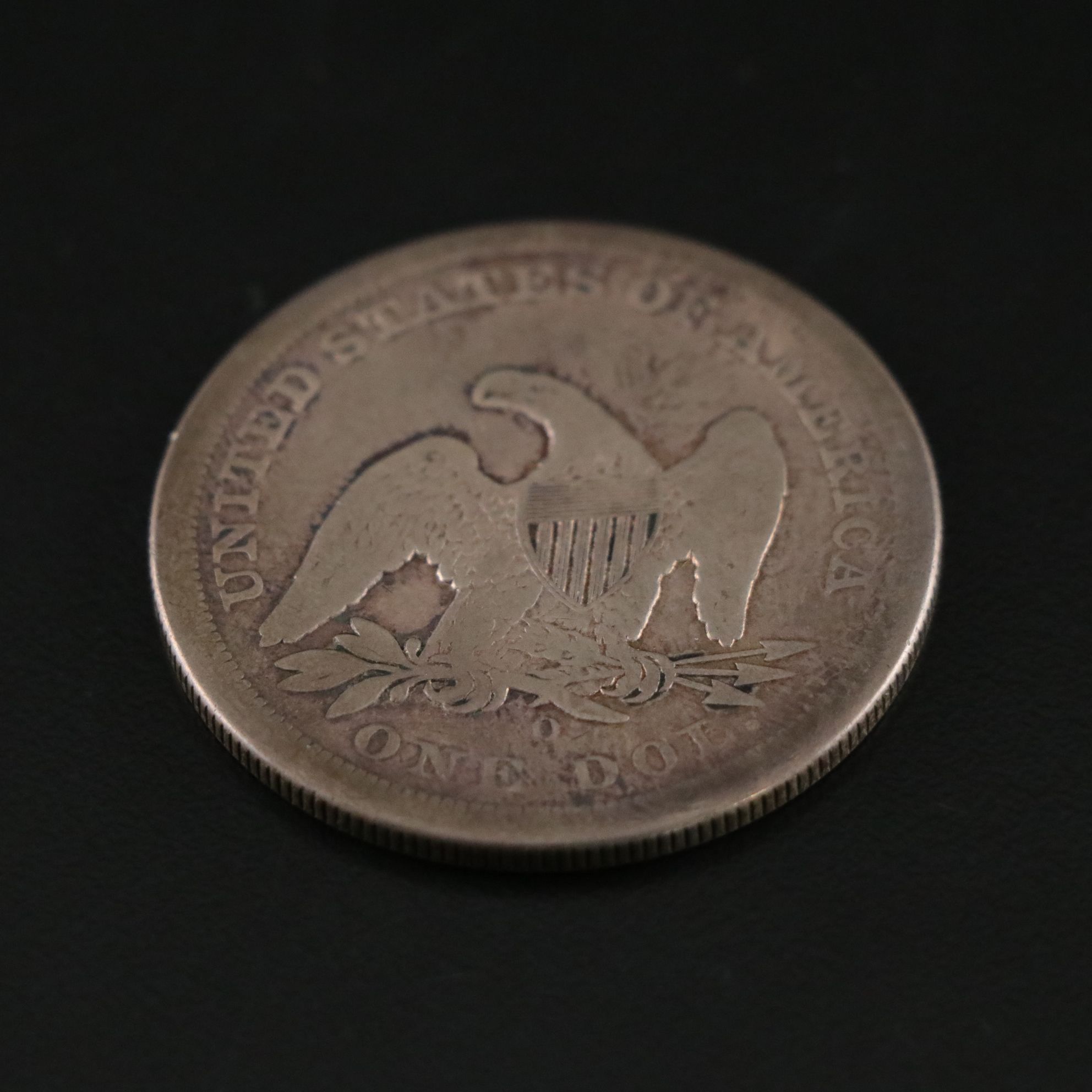 1860-O U.S. Seated Liberty Silver Dollar