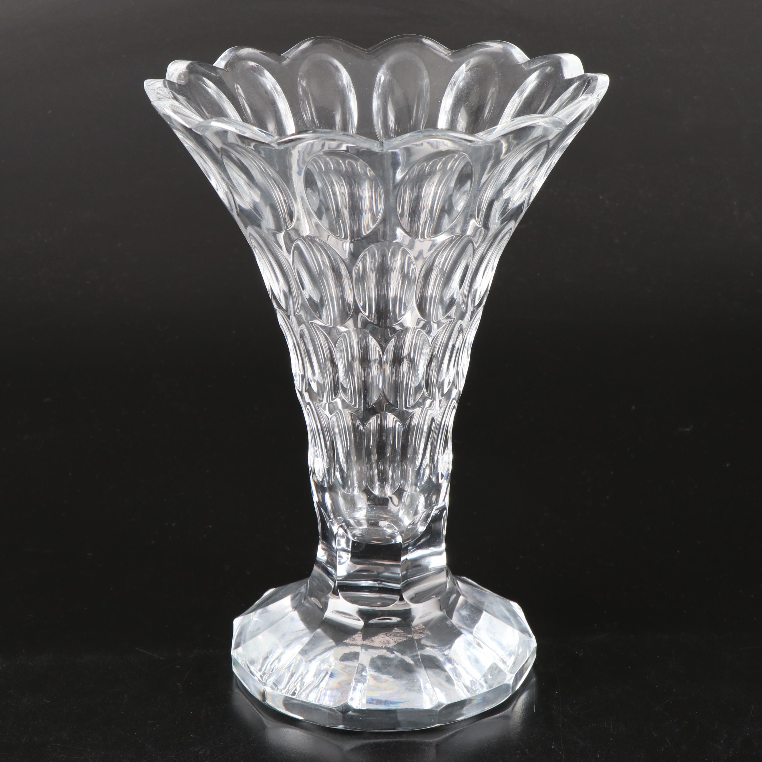 William Yeoward Crystal Flared Vase