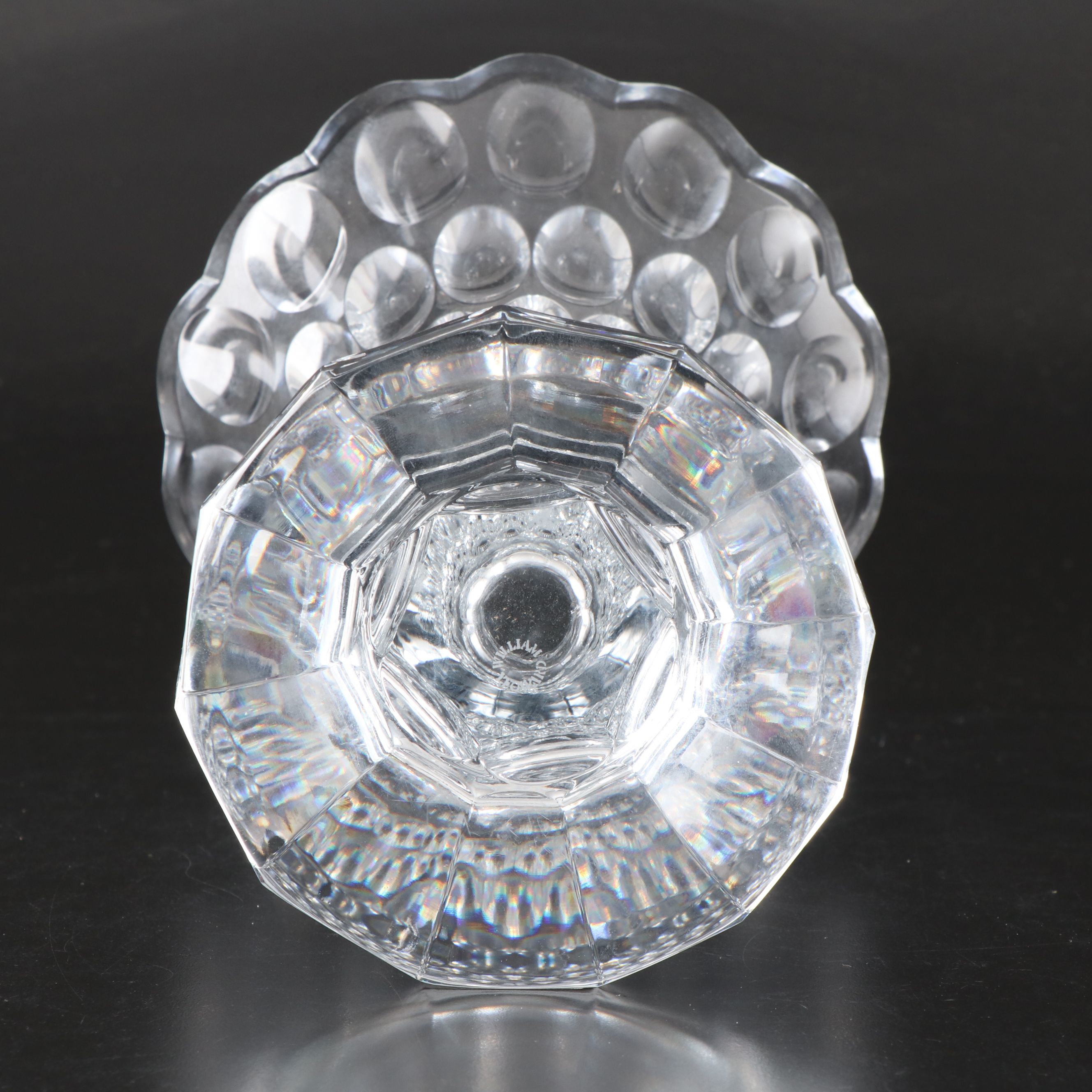 William Yeoward Crystal Flared Vase