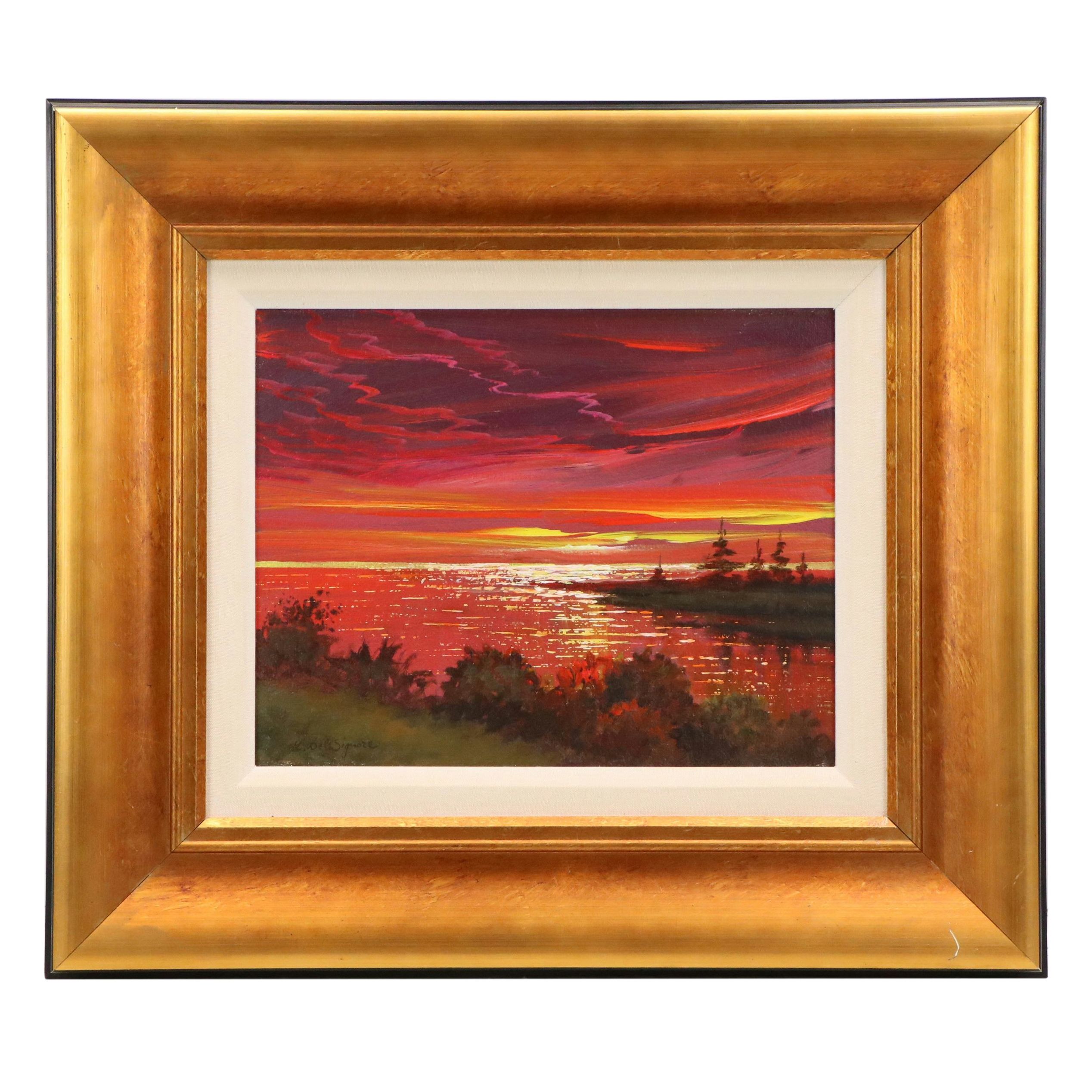 Littorio del Signore Oil Painting "Avant la Nuit"