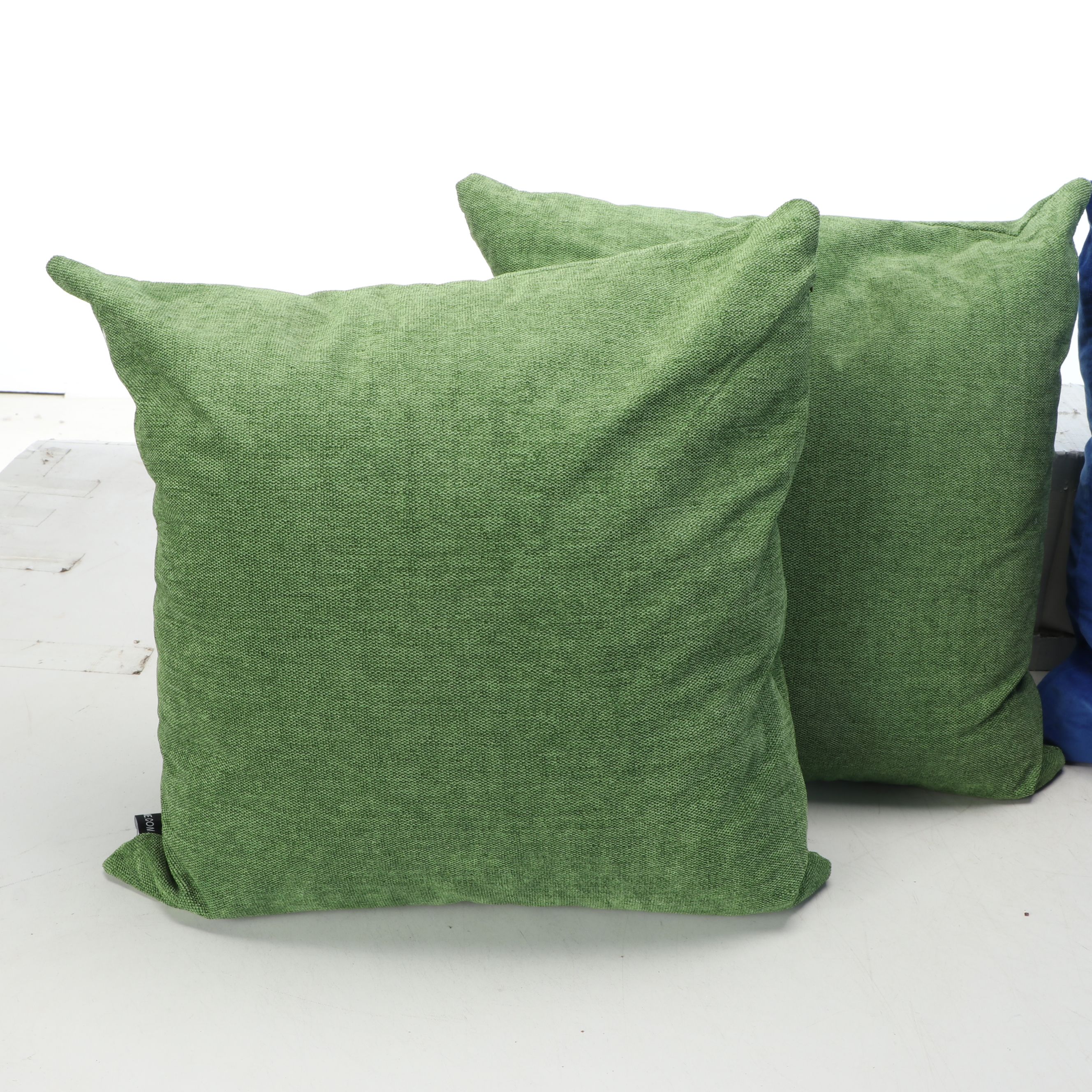 Cynthia Rowley, Rodeo Home with Other Green and Blue Fabric Throw Pillows