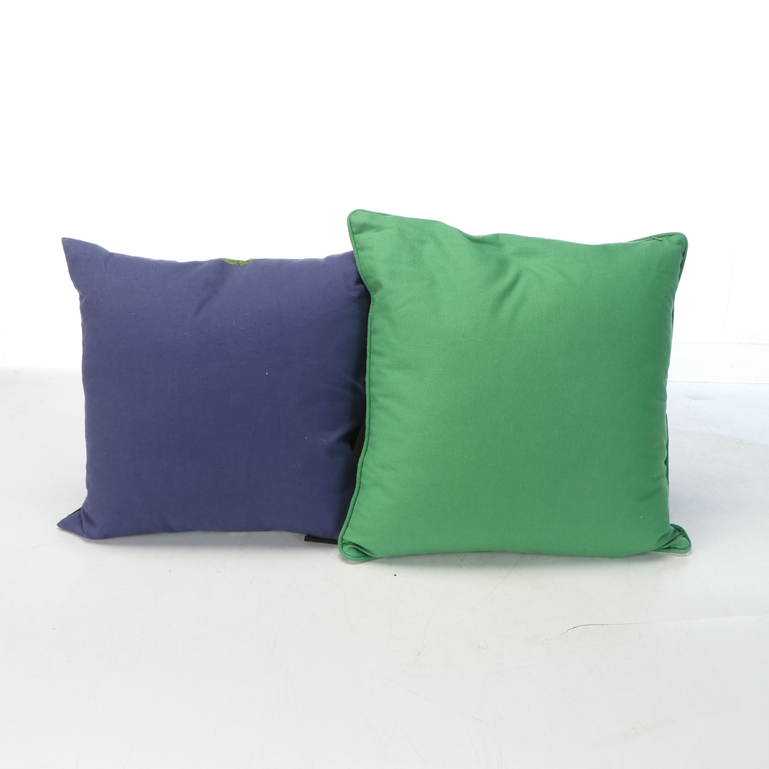 Cynthia Rowley, Rodeo Home with Other Green and Blue Fabric Throw Pillows