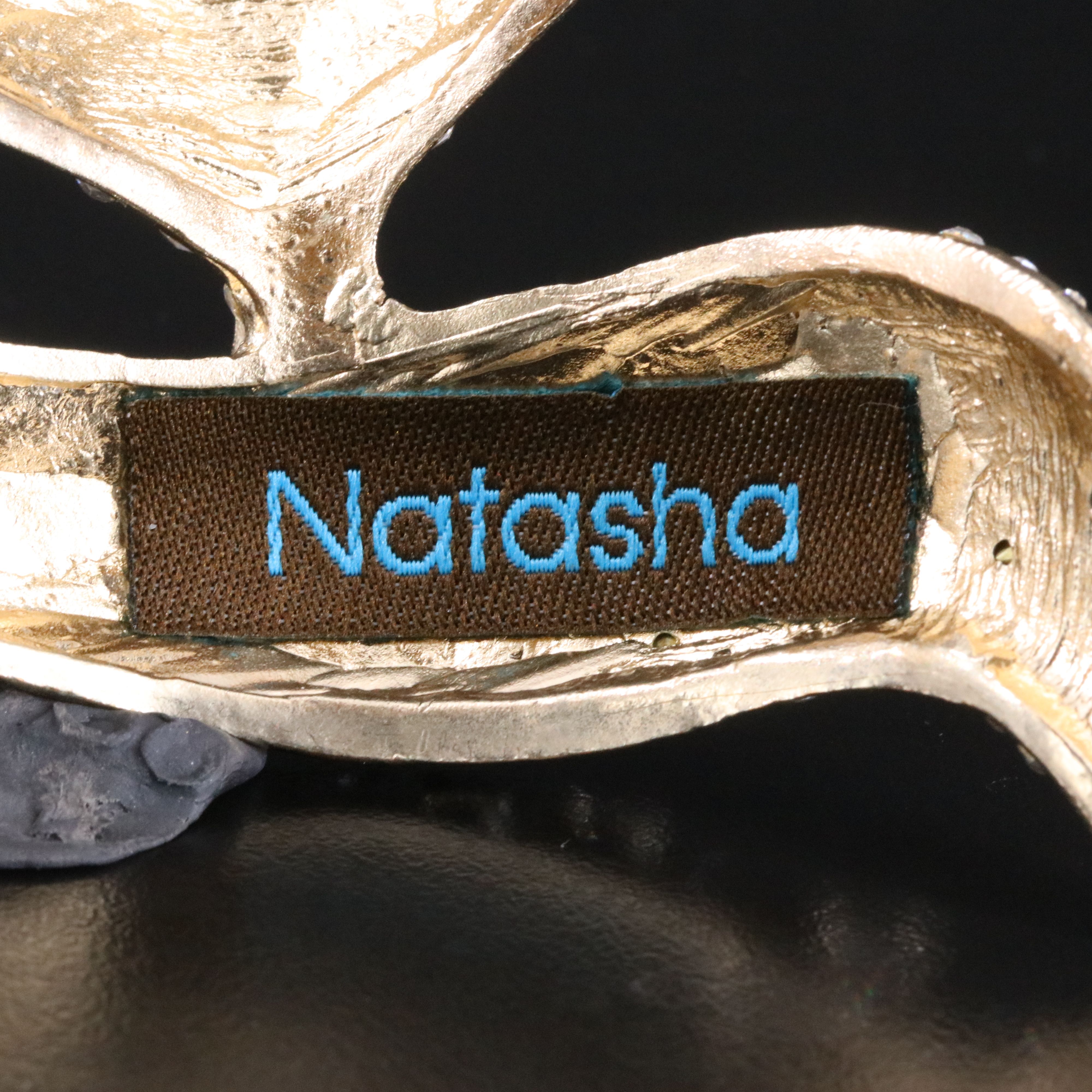 Natasha Fox Rhinestone Clamper