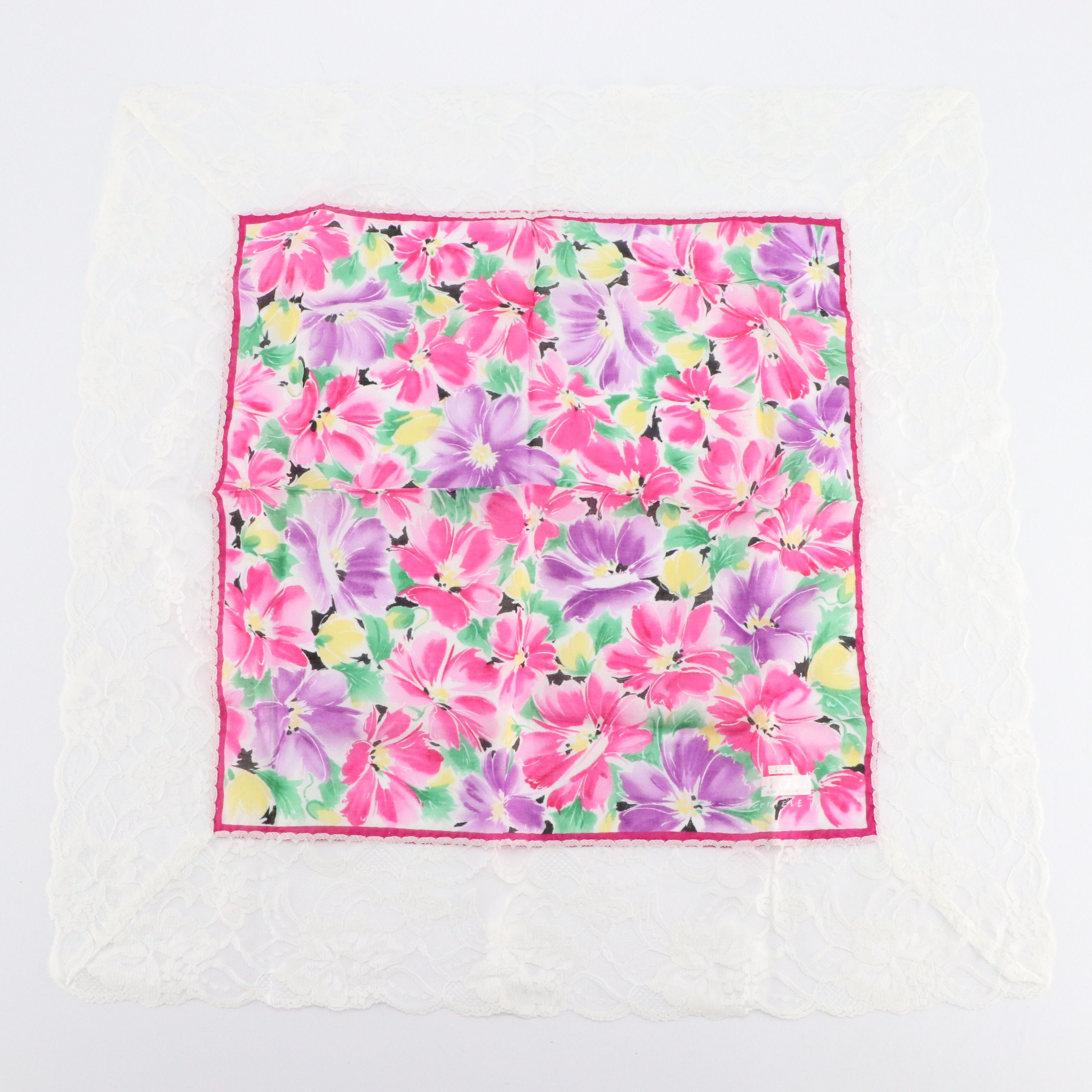 Japanese Scarves Including Gifu Silk with Other Scarves and Linens