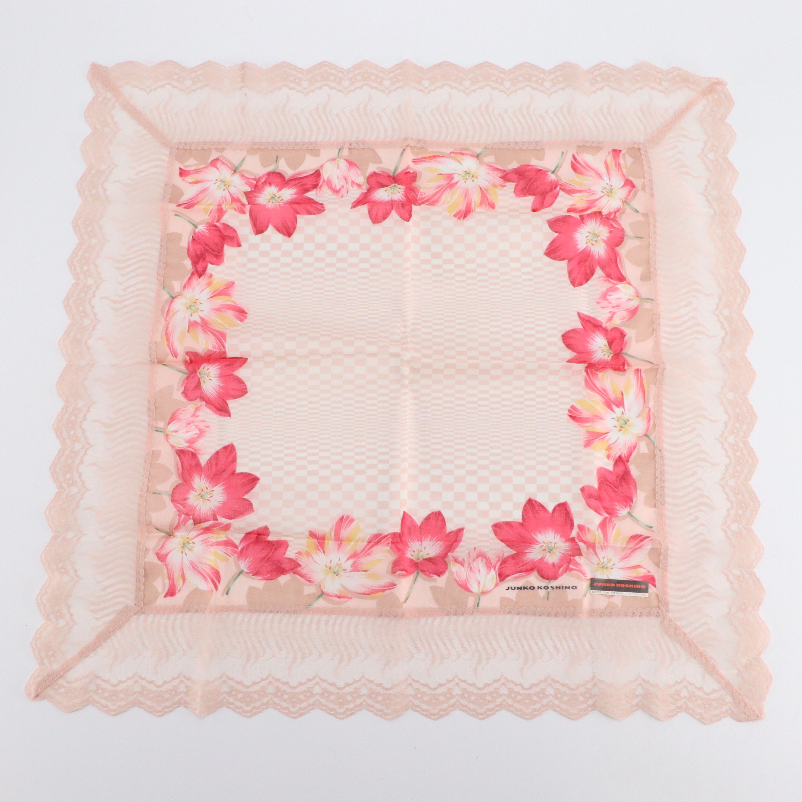 Japanese Scarves Including Gifu Silk with Other Scarves and Linens