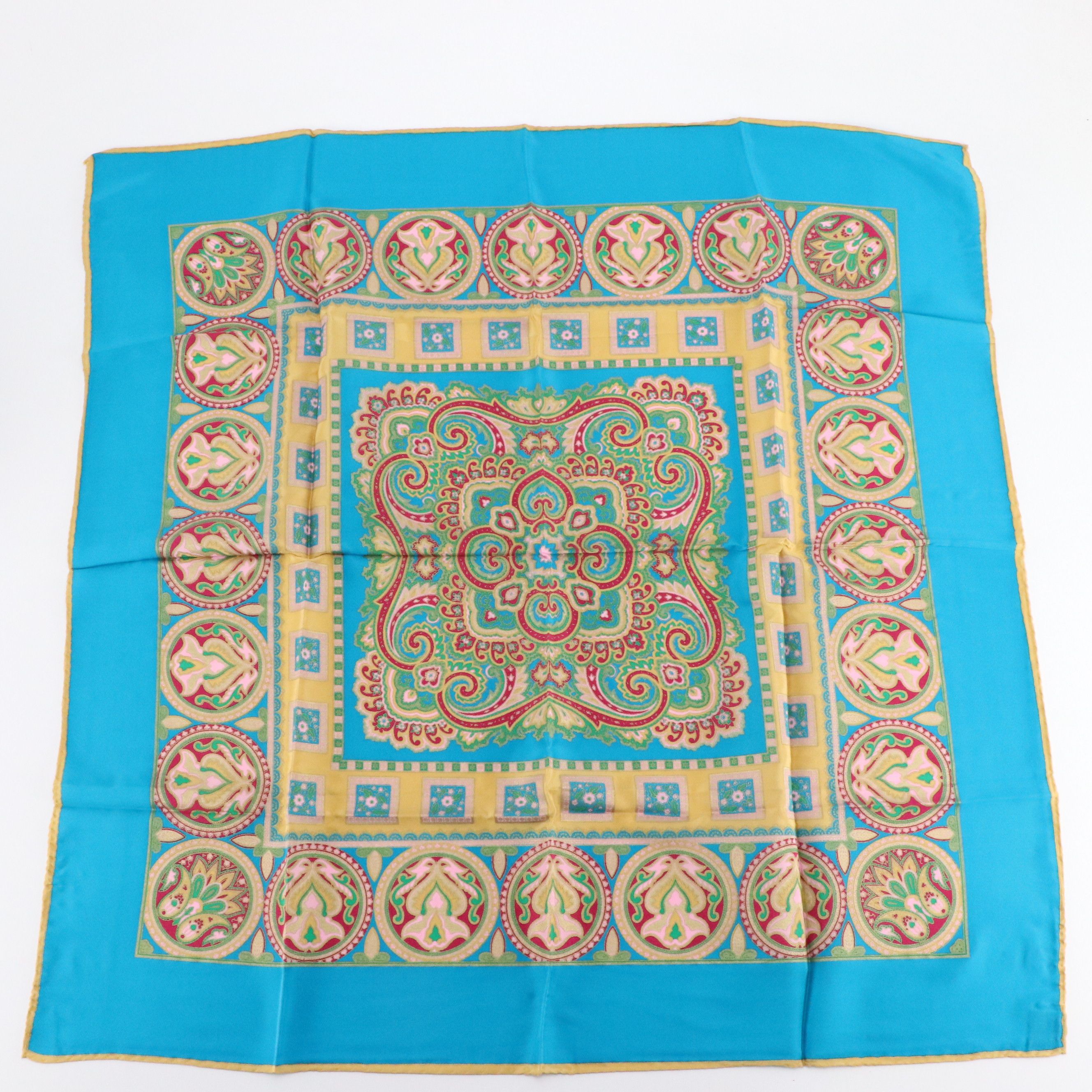 Japanese Scarves Including Gifu Silk with Other Scarves and Linens