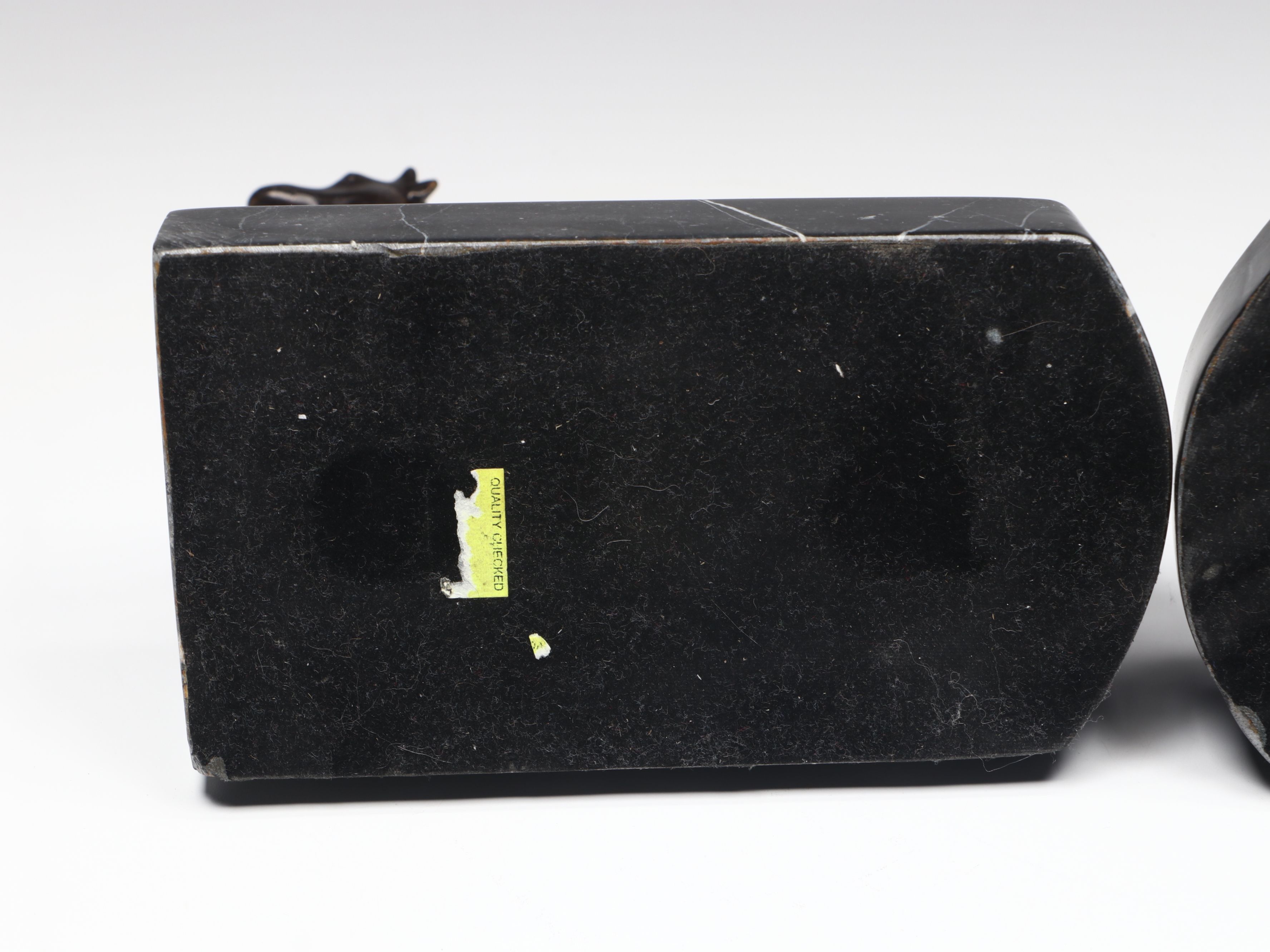 Maitland-Smith Cast Bronze Giraffe Bookends