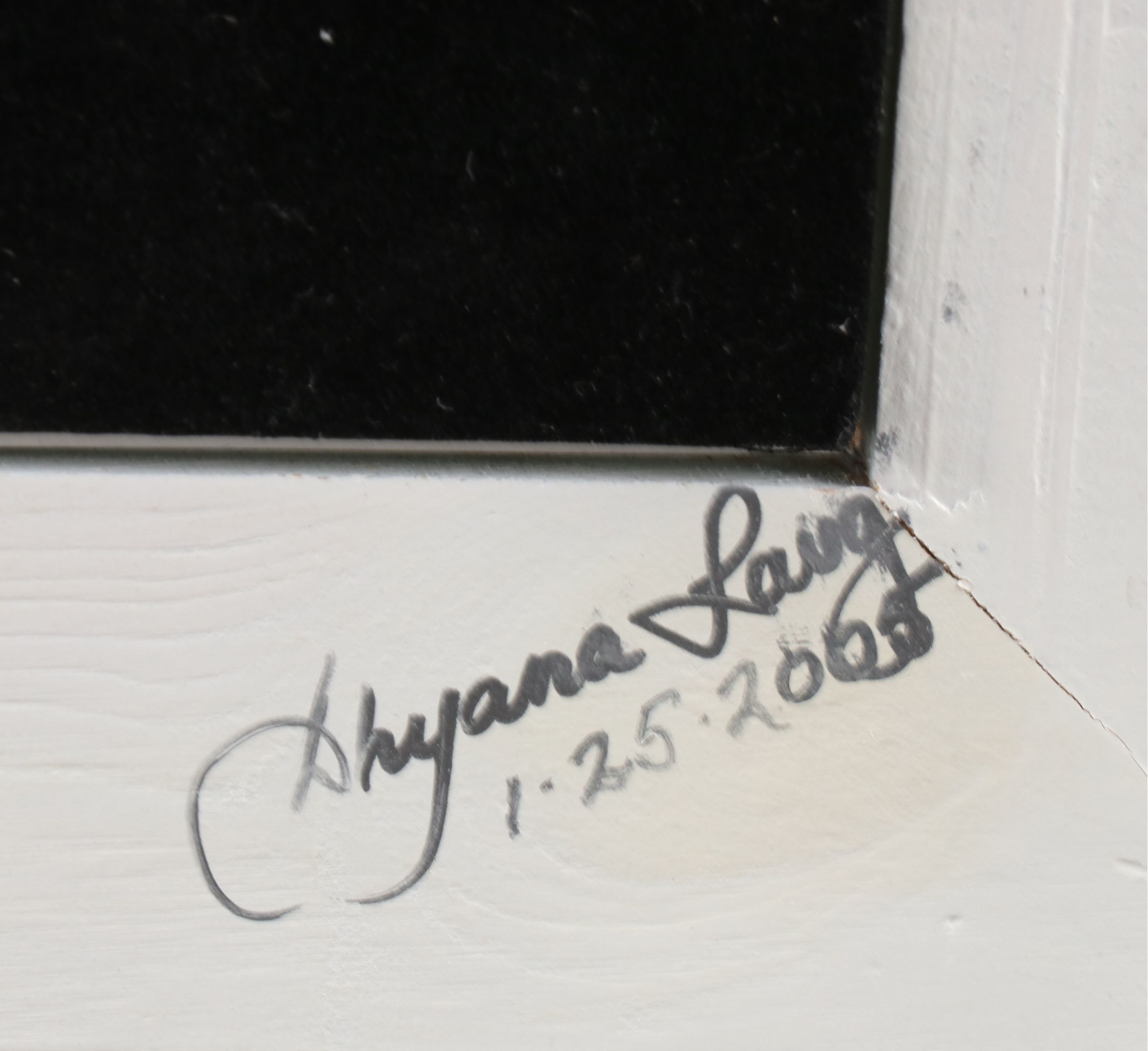 Handmade Seashell, Sugar Star, and Fossil Coral Picture Frame with Fossil Coral