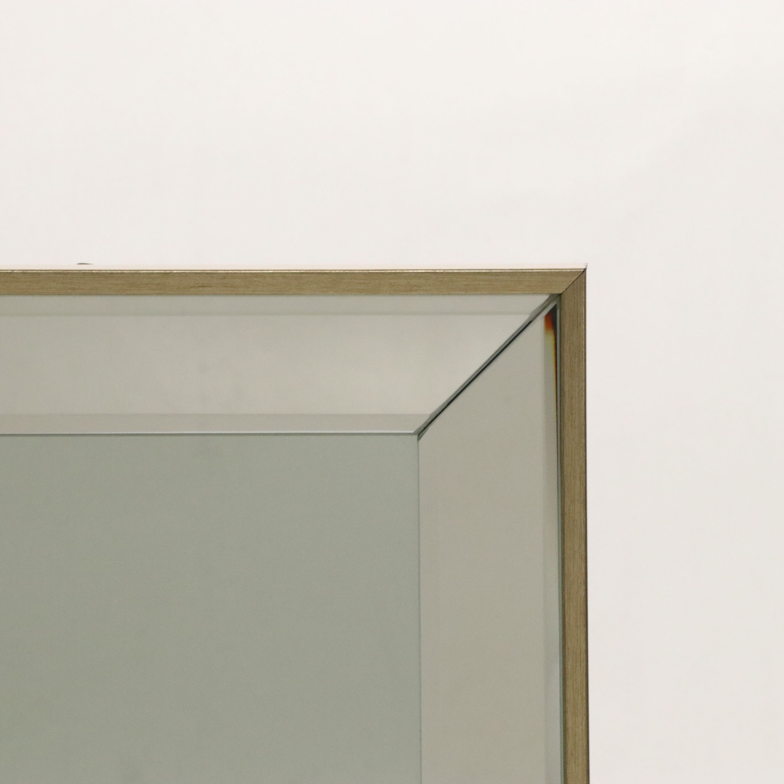 Arhaus Set of Four Deco Revival Style Beveled Wall Mirrors