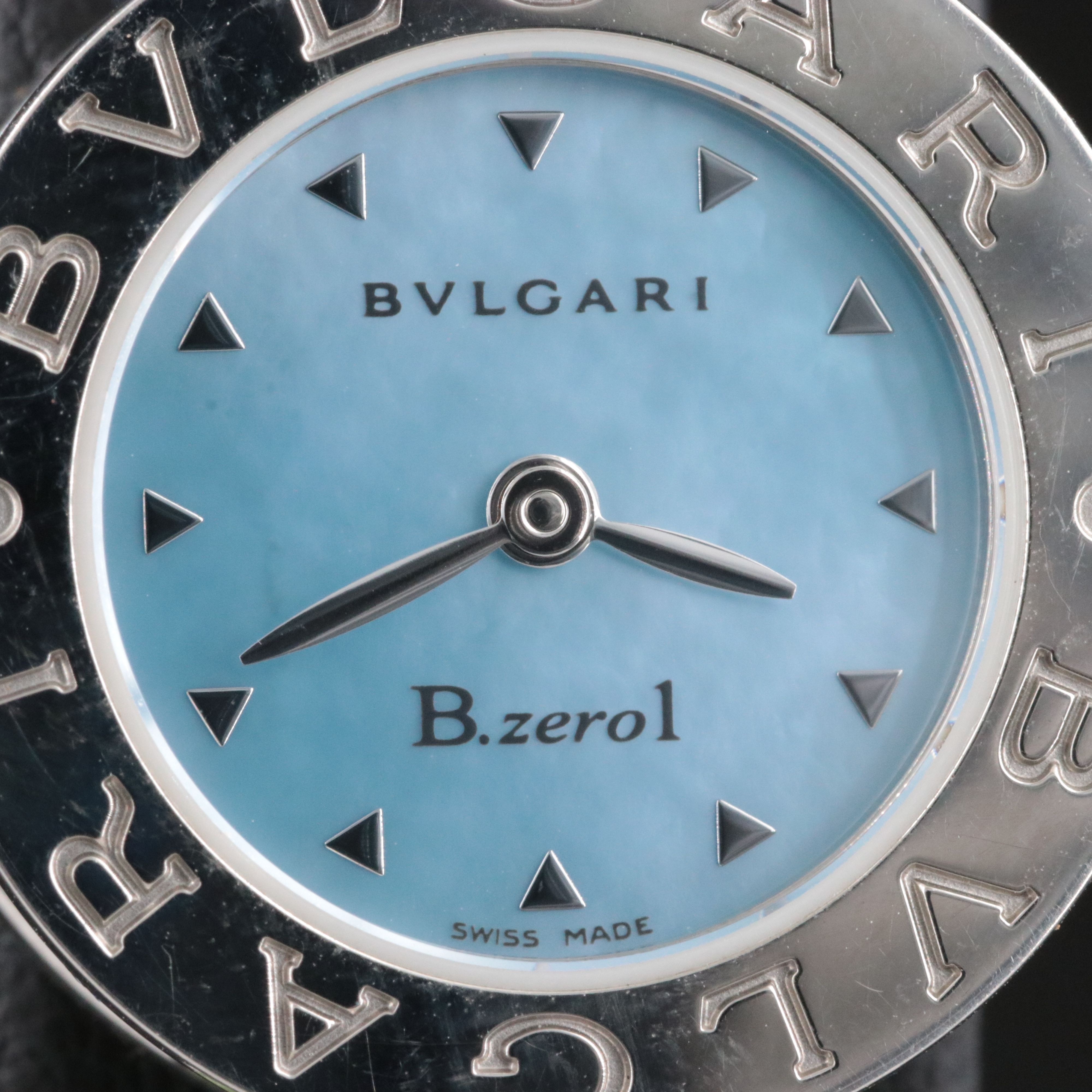 BVLGARI B.Zero1 Mother-of-Pearl 22mm Steel Watch BZ.22.S