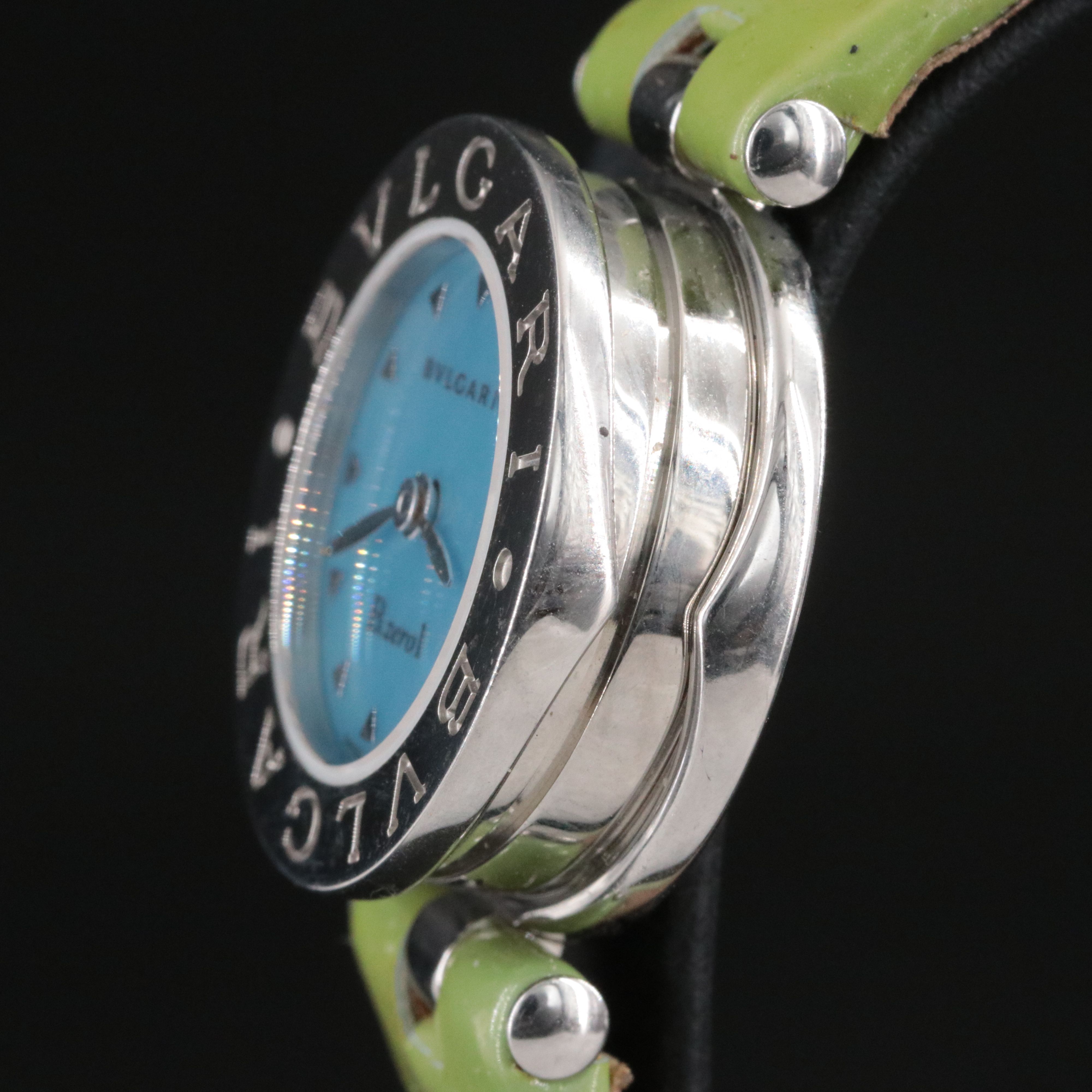 BVLGARI B.Zero1 Mother-of-Pearl 22mm Steel Watch BZ.22.S