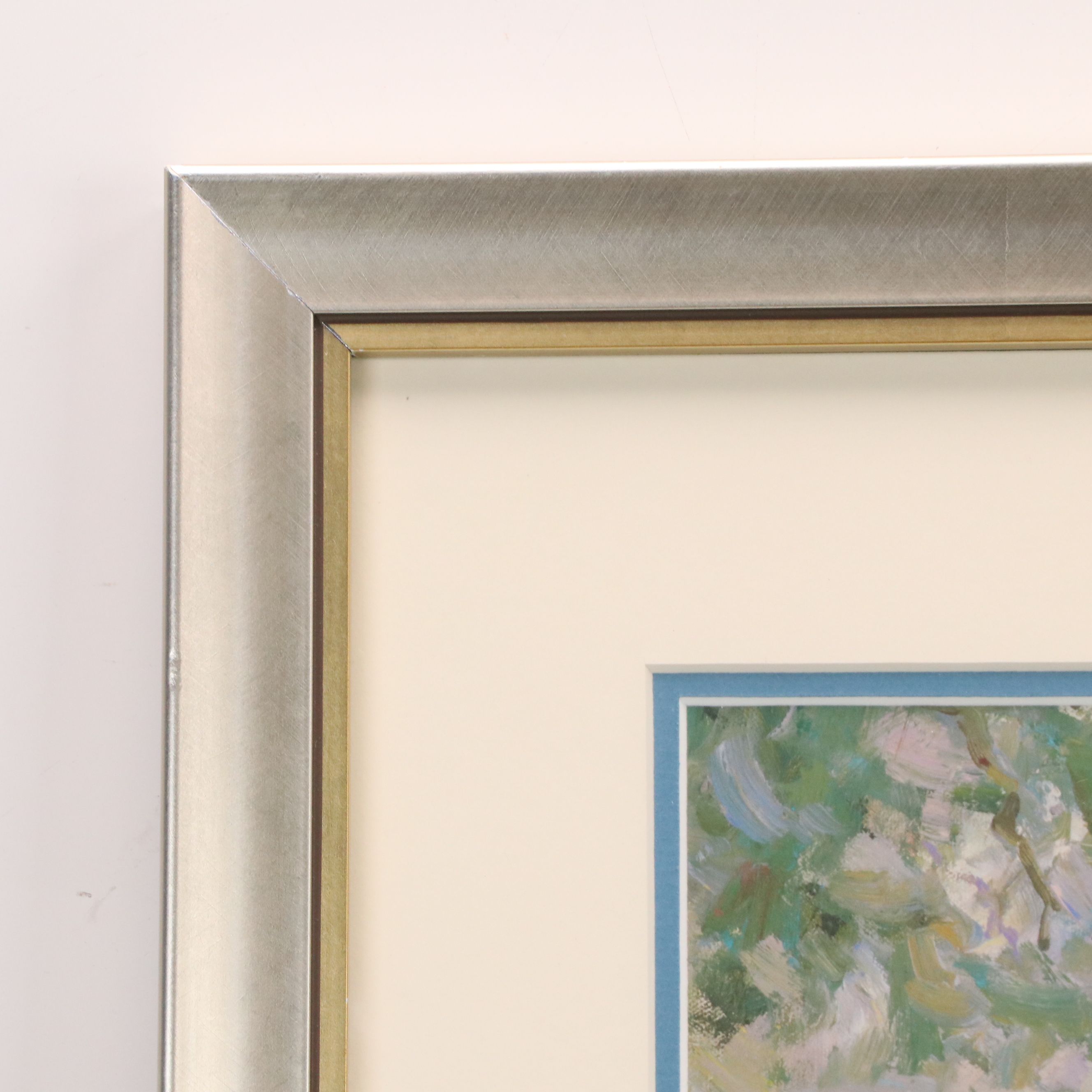 After Vail Oxley Offset Lithograph "Iris Shadows," Early 21st Century