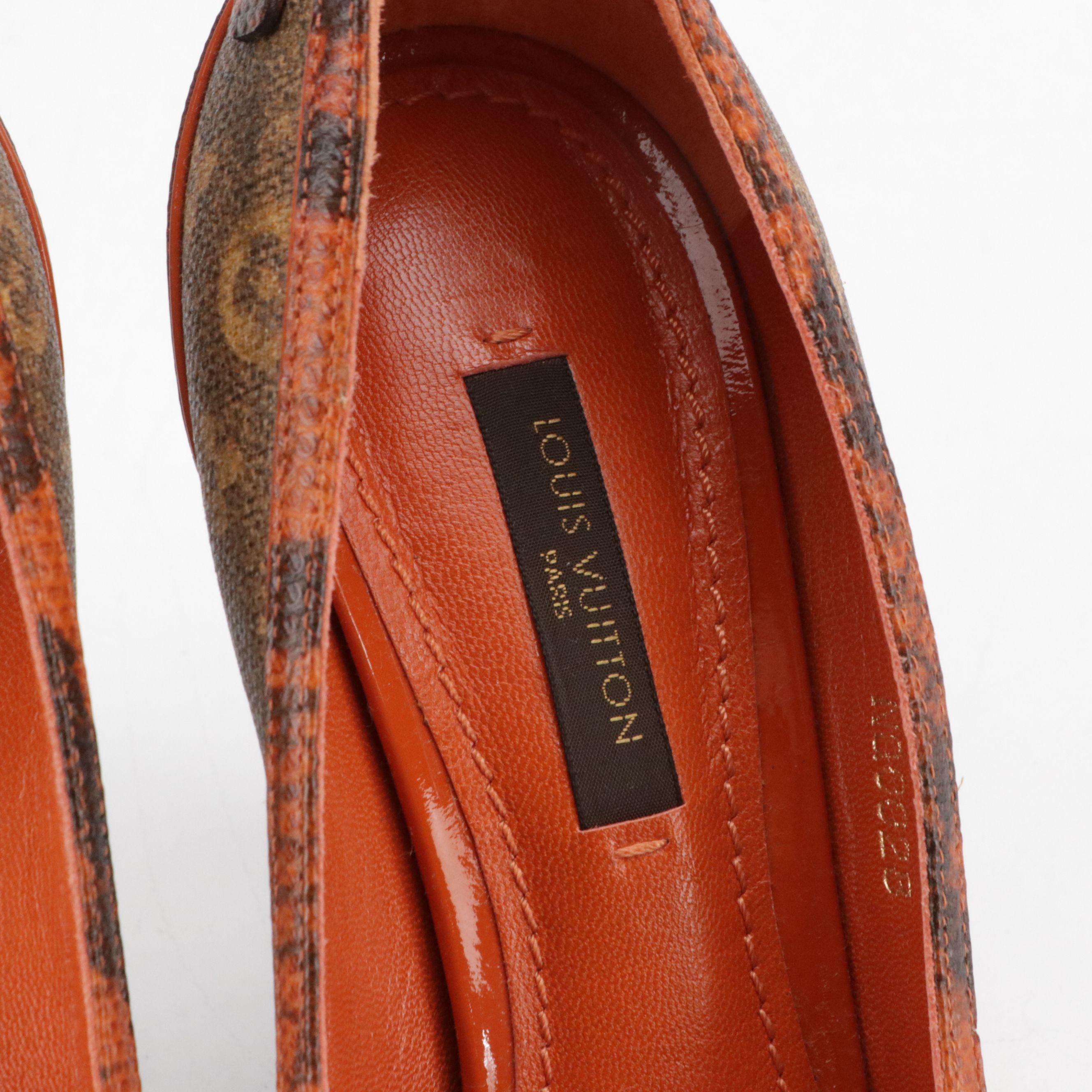 Louis Vuitton Richard Prince Limited Edition Monogram Pulp Heartbreak Pumps