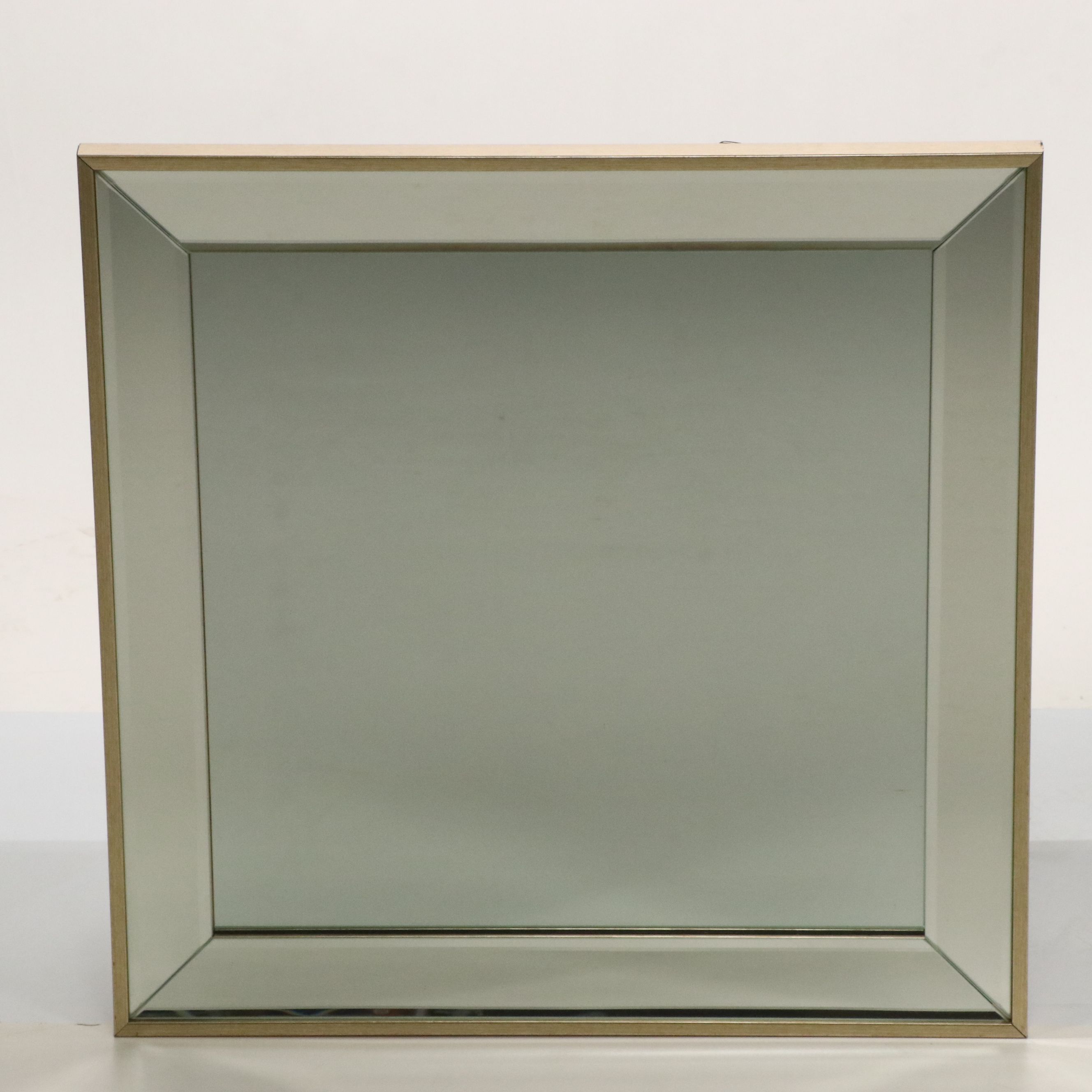 Arhaus Set of Four Deco Revival Style Beveled Wall Mirrors