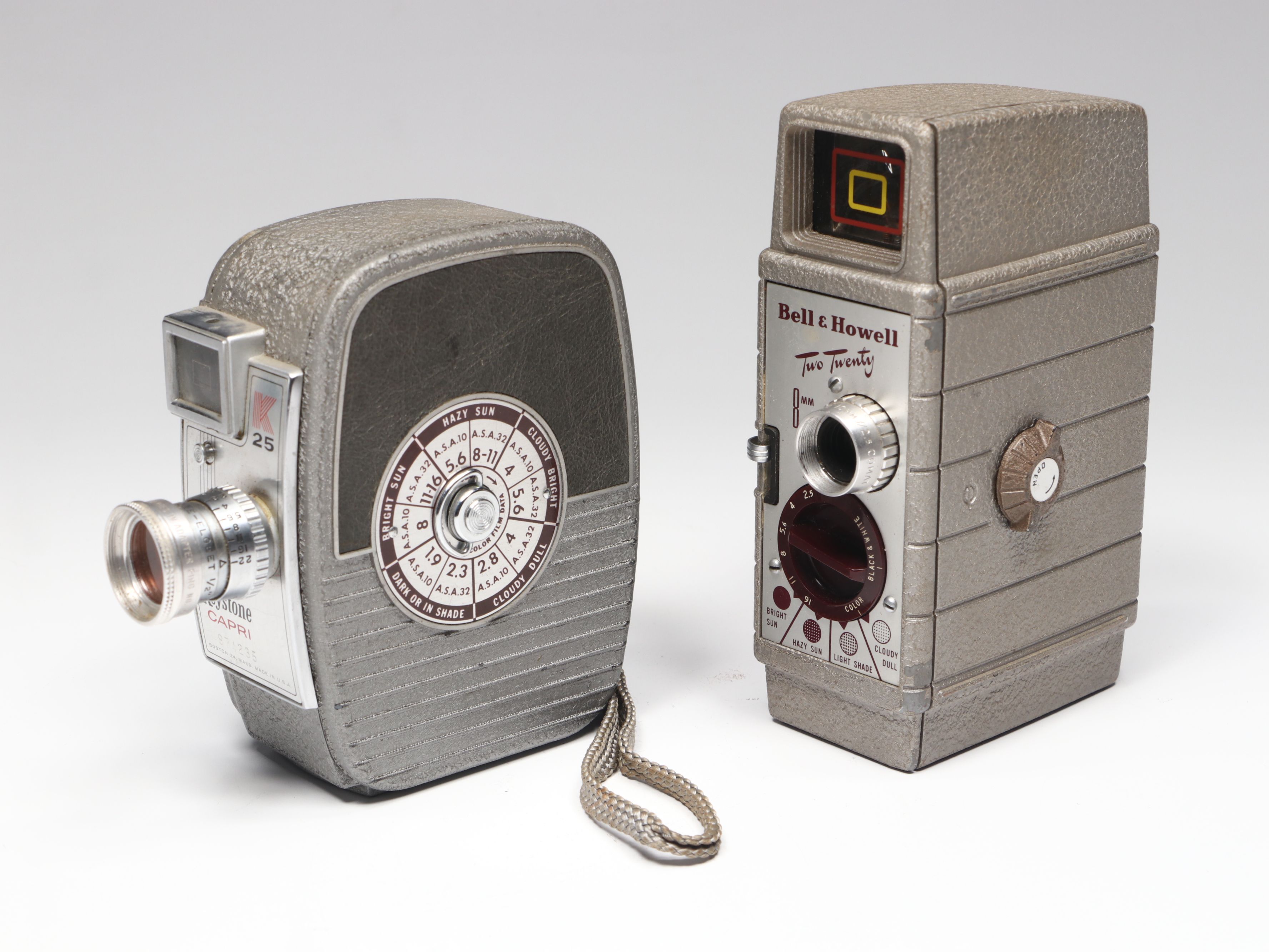 Revere 8, Bell & Howell Two Twenty, and More Vintage Film Cameras