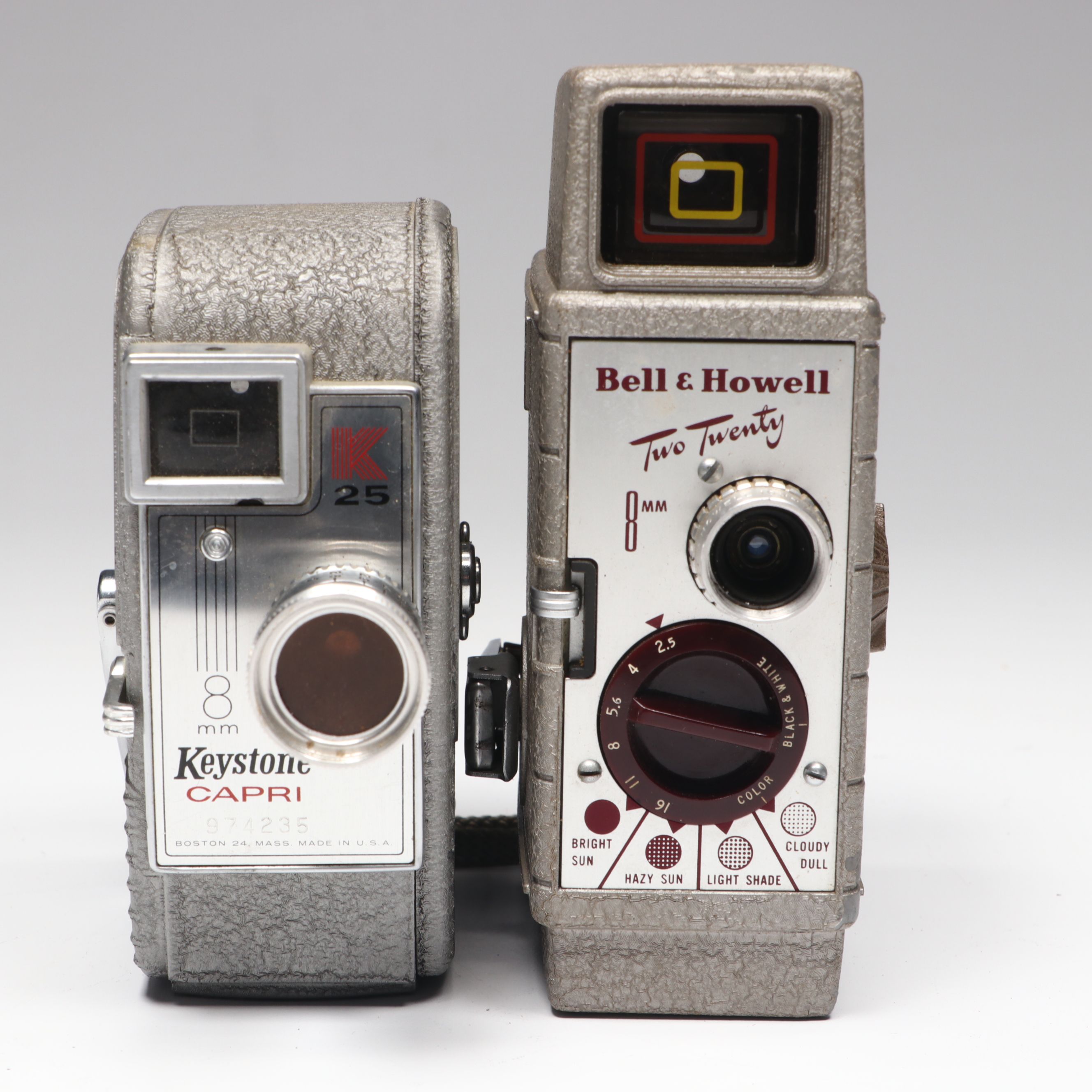 Revere 8, Bell & Howell Two Twenty, and More Vintage Film Cameras