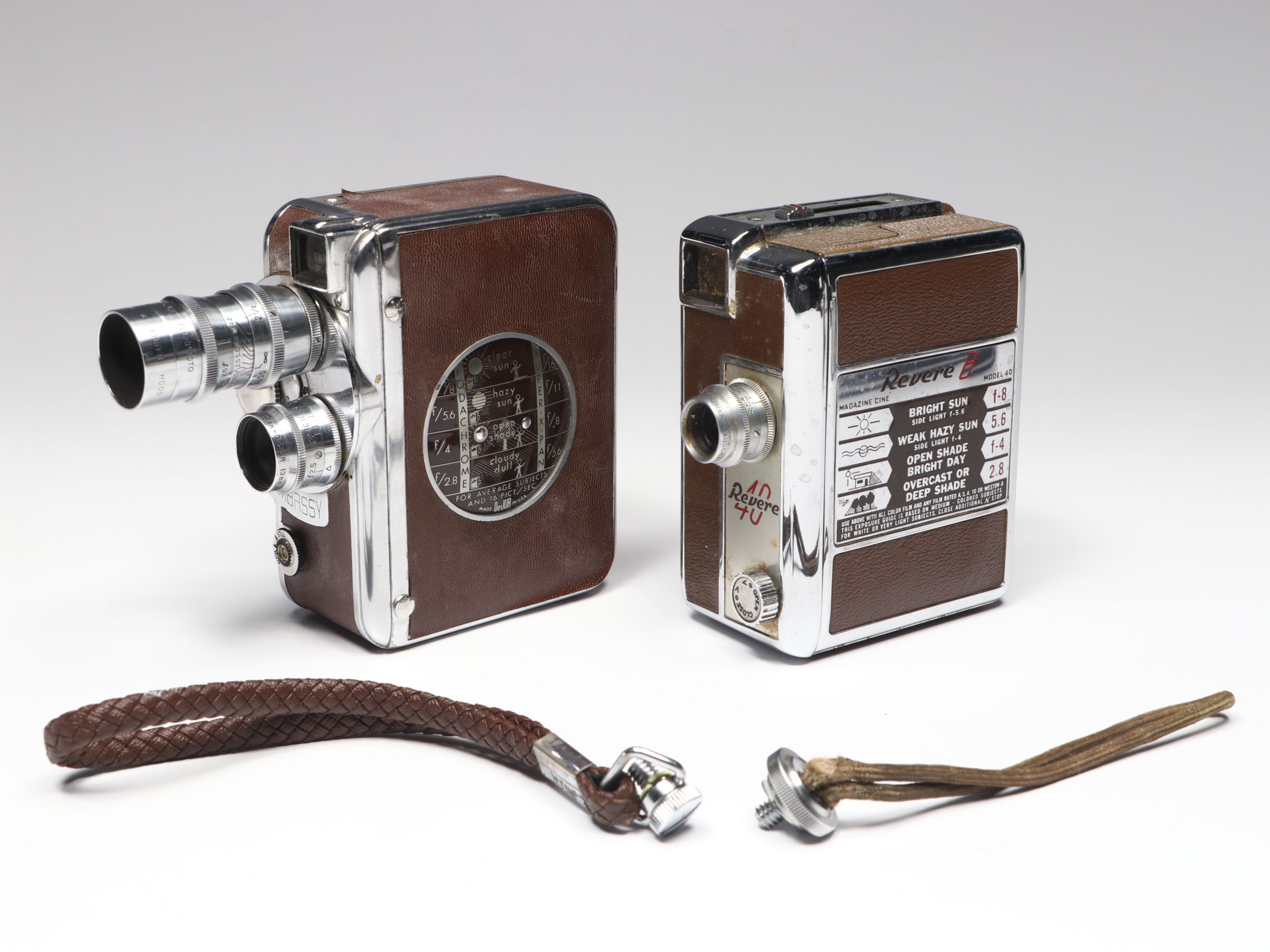 Revere 8, Bell & Howell Two Twenty, and More Vintage Film Cameras