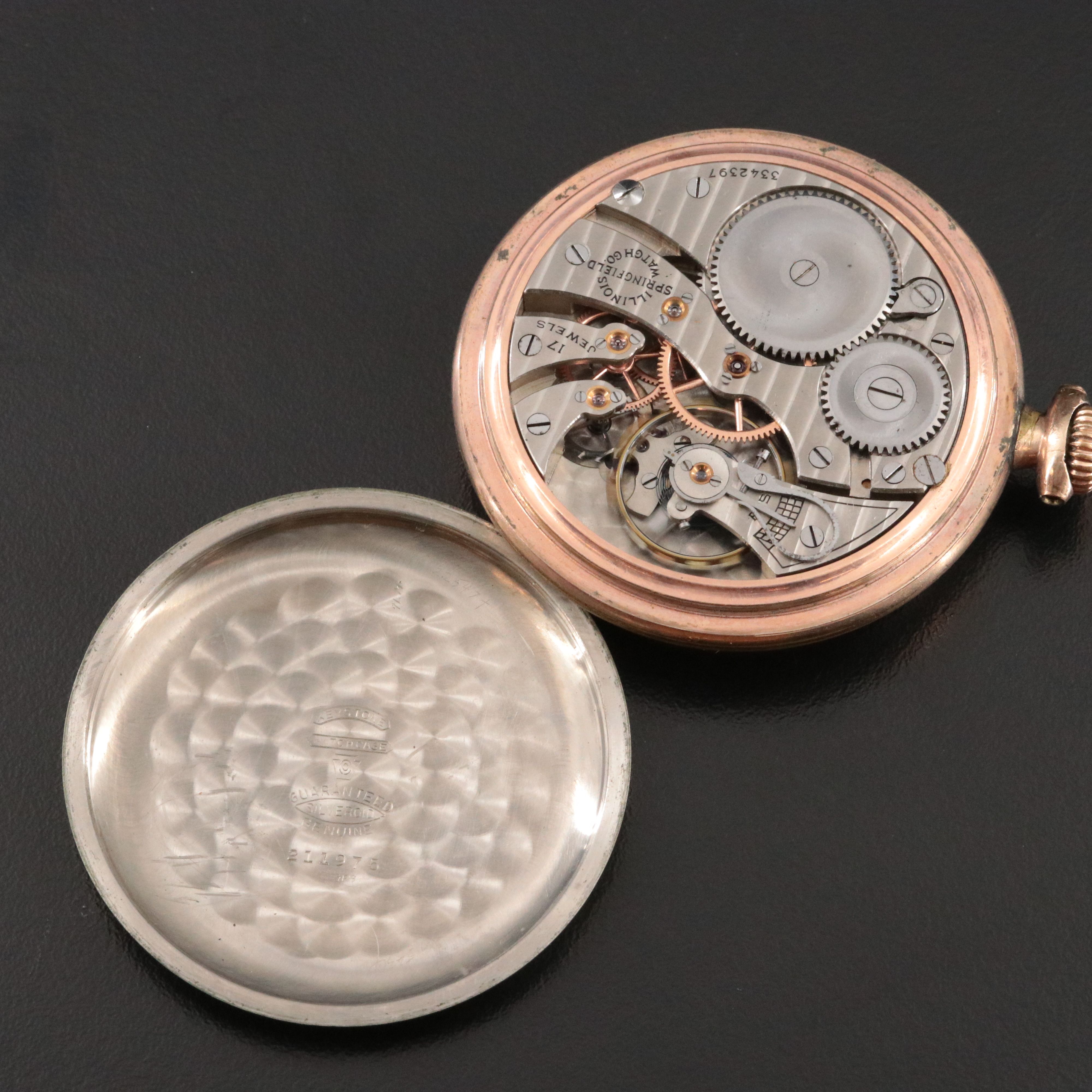 Vintage Illinois and Ingersoll Midget Pocket Watches