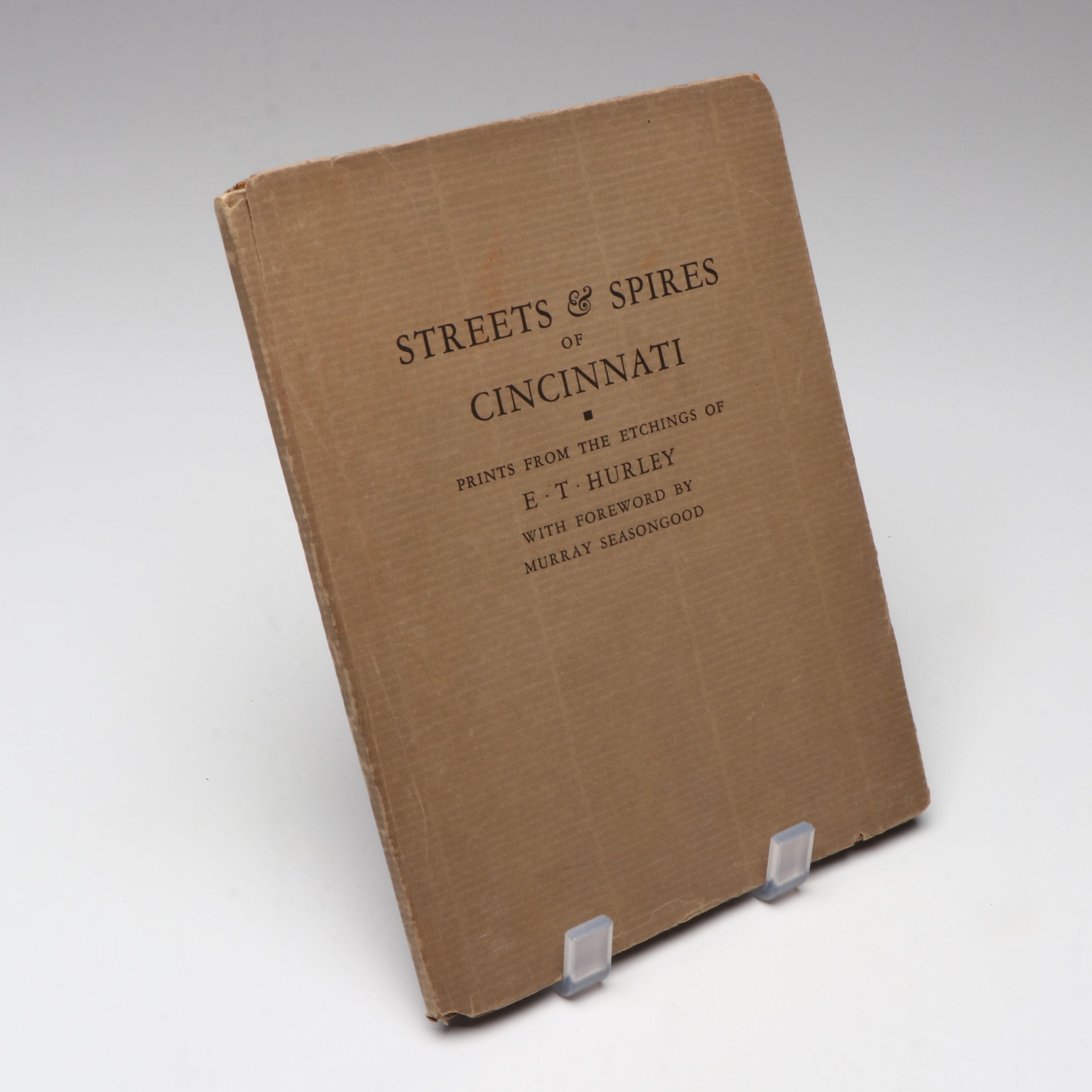 "Cincinnati in 1851" by Charles Cist with Other E.T. Hurley Etching Books