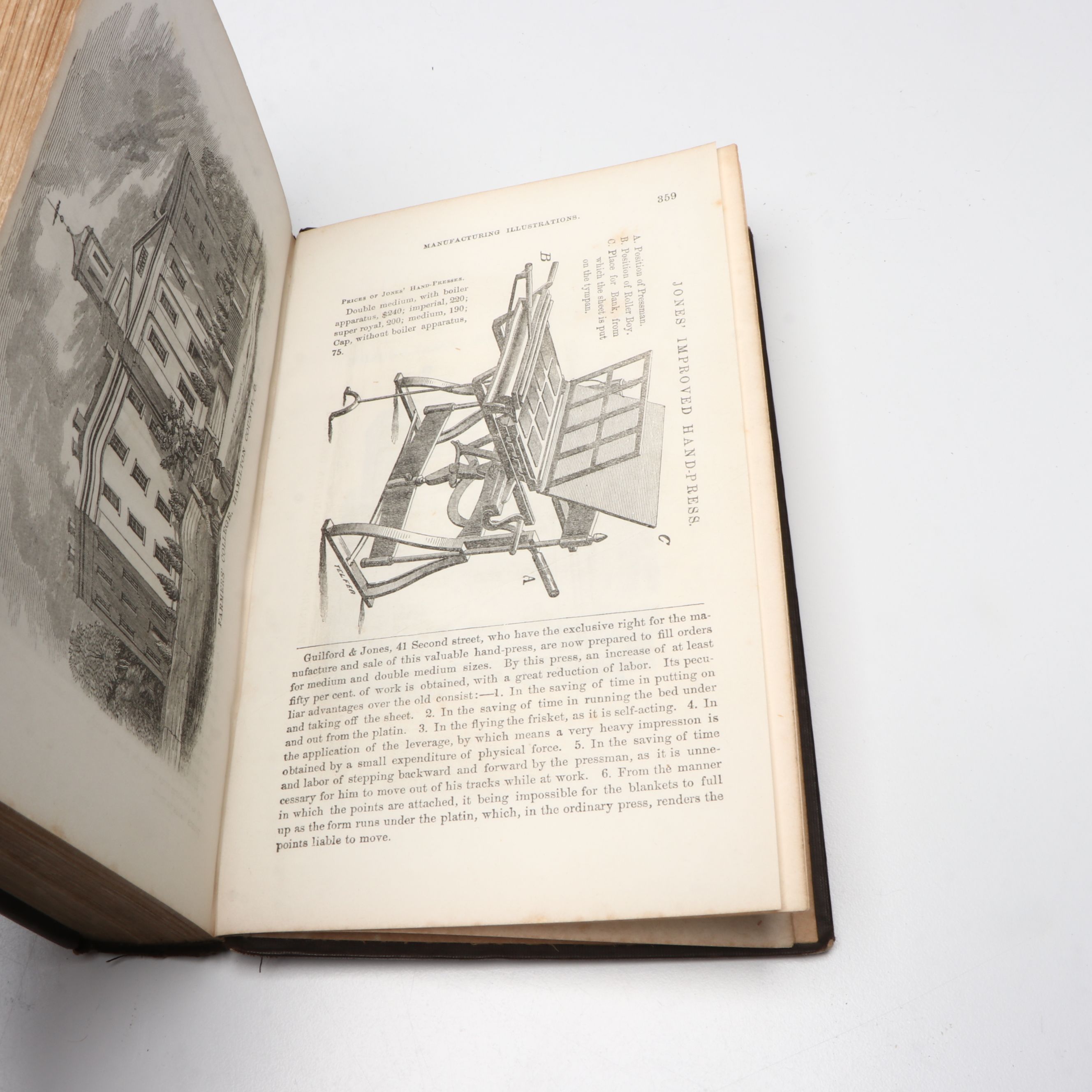 "Cincinnati in 1851" by Charles Cist with Other E.T. Hurley Etching Books