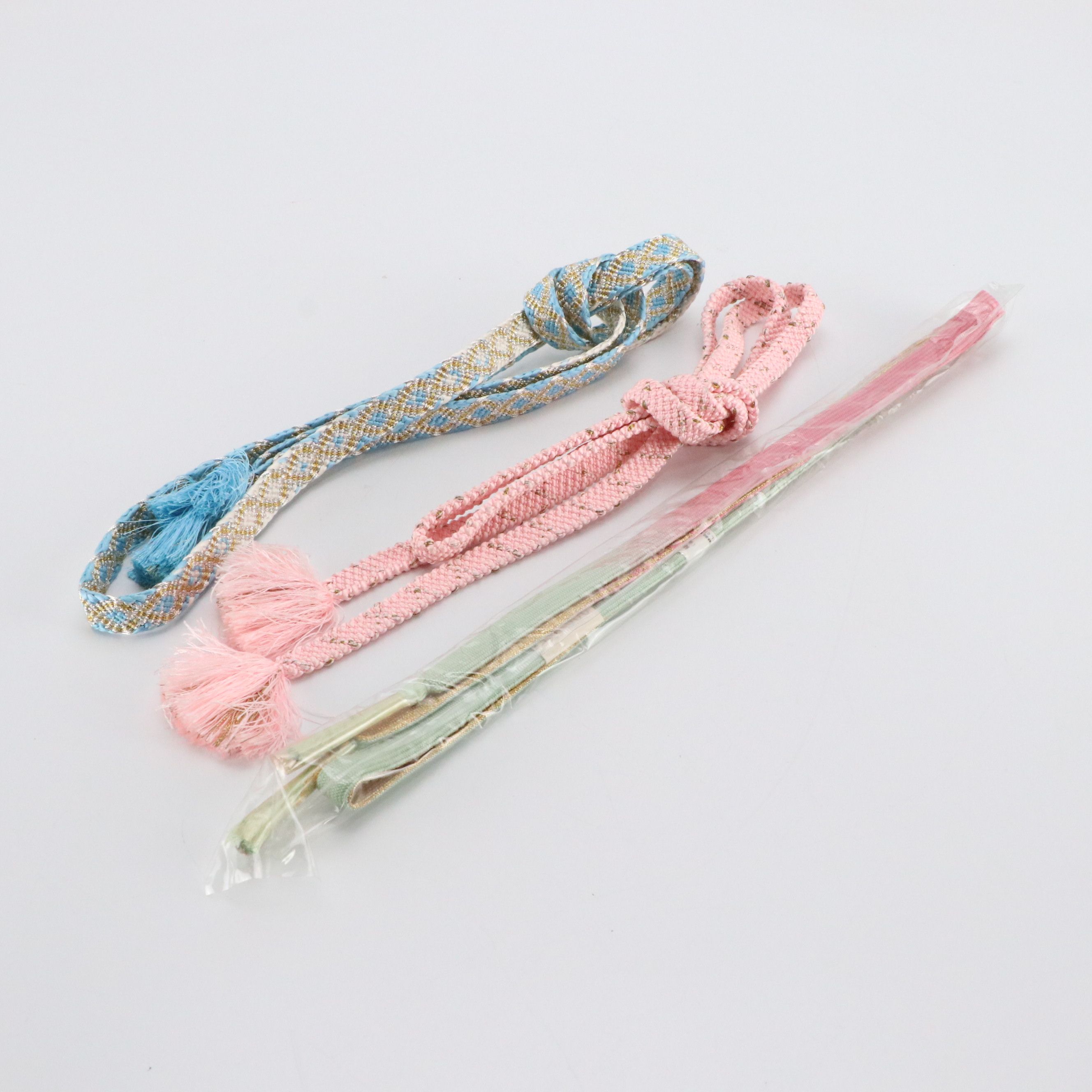 Assorted Japanese Accessories Including Obijime, Tsuke Obi, Obi-Age and More