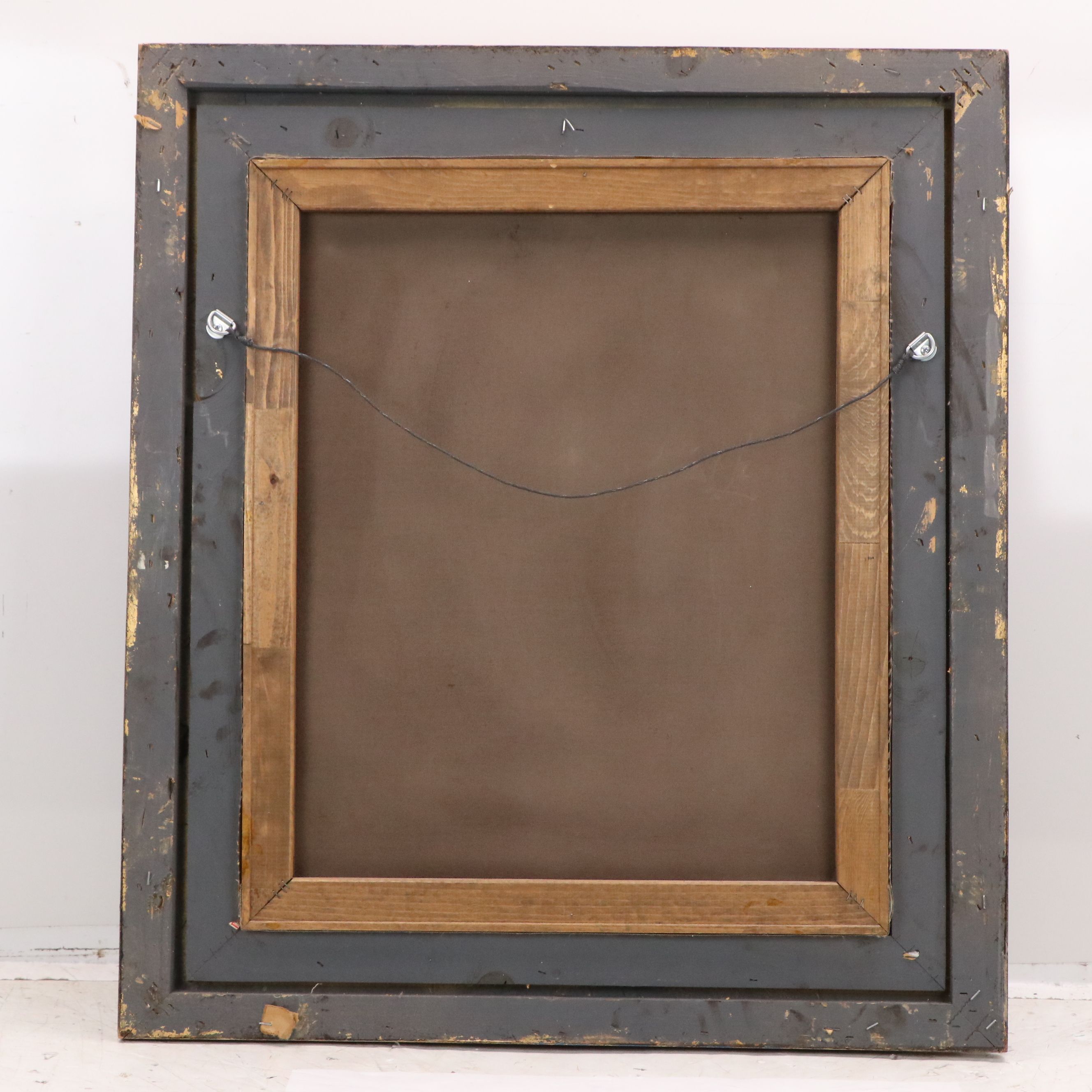 After Pierre-Auguste Cot Oil Painting "The Storm," Late 20th to Early 21st C.