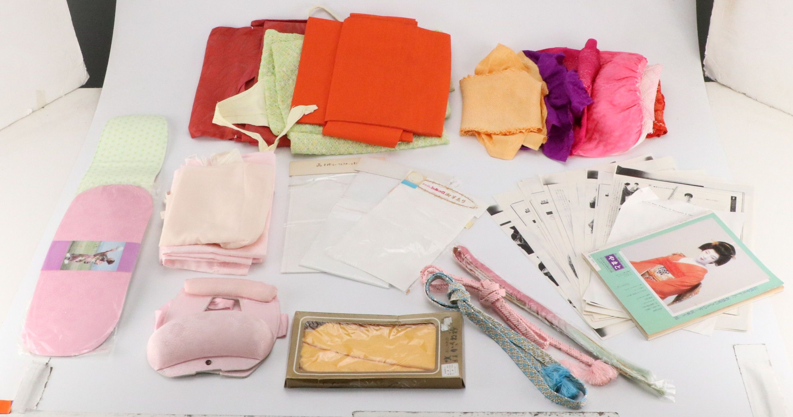 Assorted Japanese Accessories Including Obijime, Tsuke Obi, Obi-Age and More