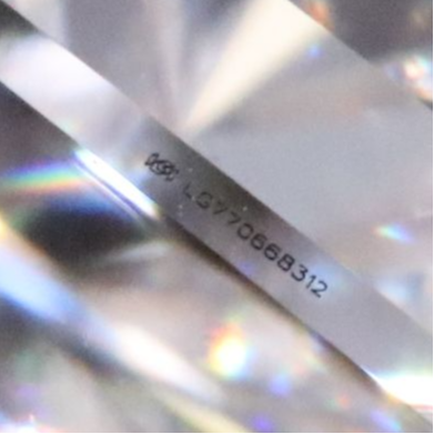 Loose 4.07 CT Lab Grown Diamond with IGI Report