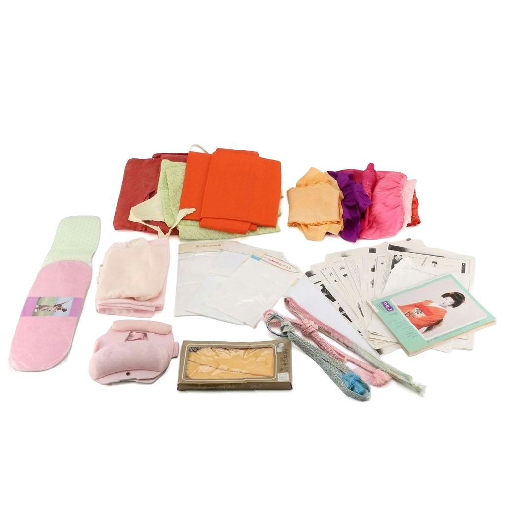 Assorted Japanese Accessories Including Obijime, Tsuke Obi, Obi-Age and More