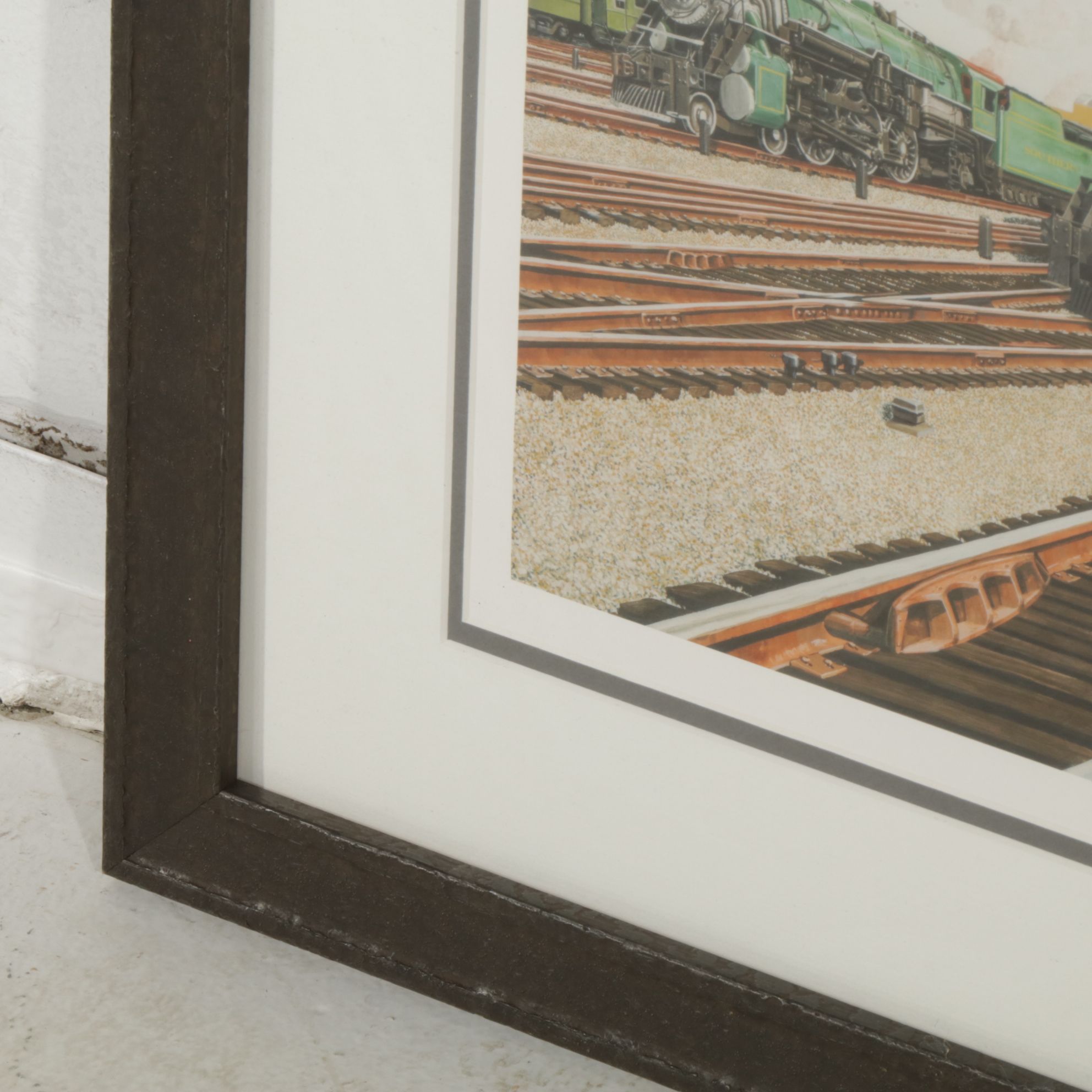 Dave Snyder Giclée "Union Terminal Trackside - 1933", Early 21st Century