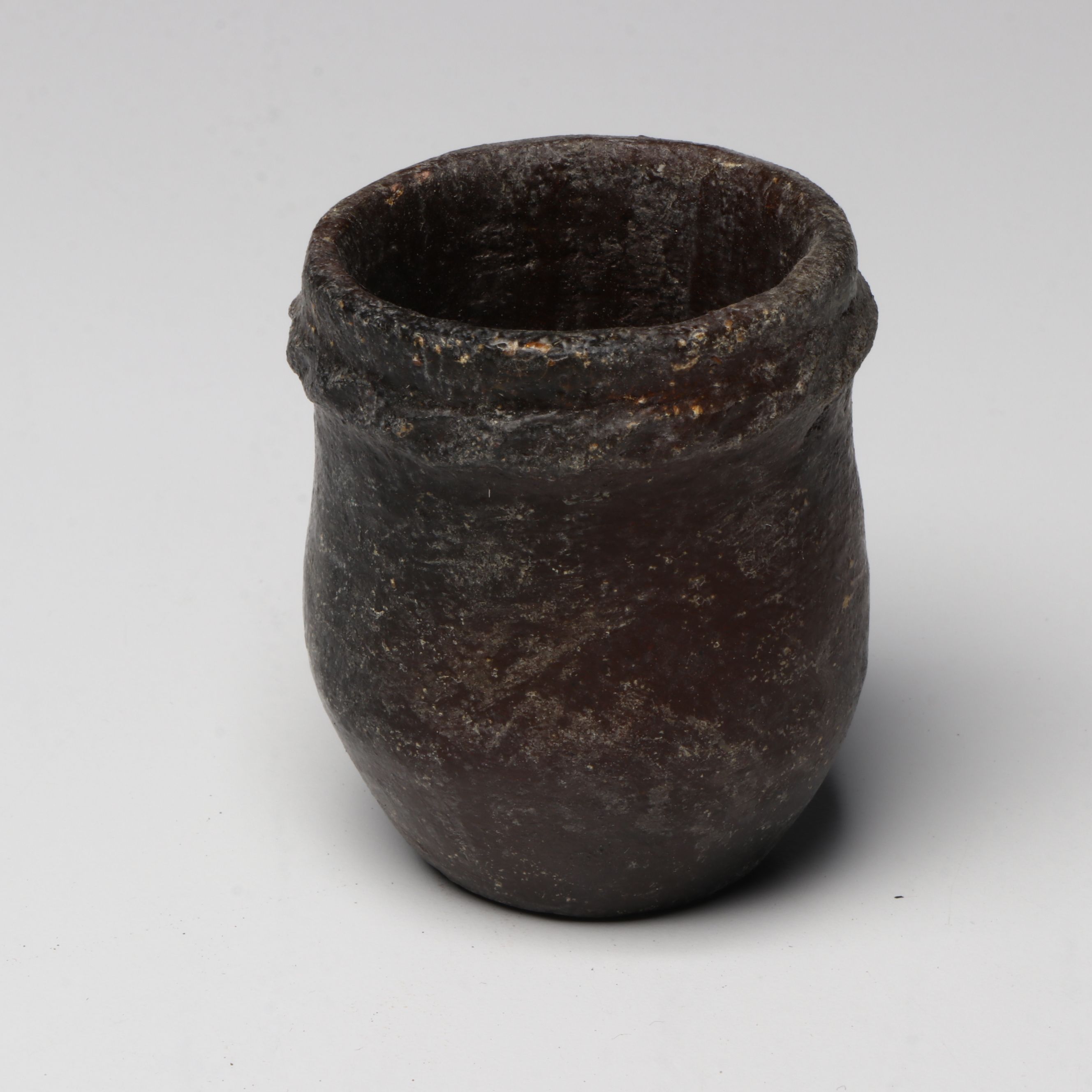 Prehistoric Handcrafted Black Ware Vessels