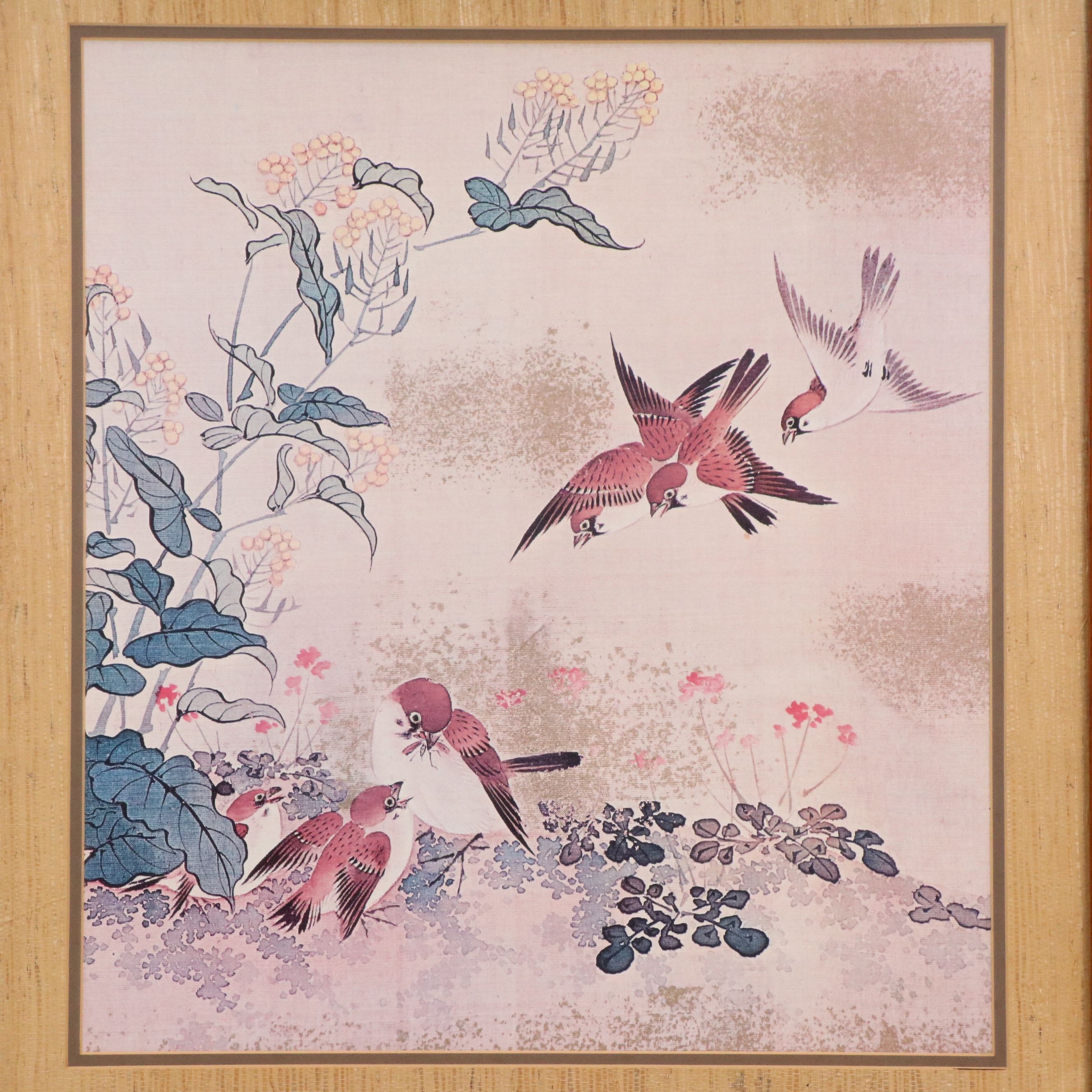 Japanese Kachō-ga Offset Lithographs