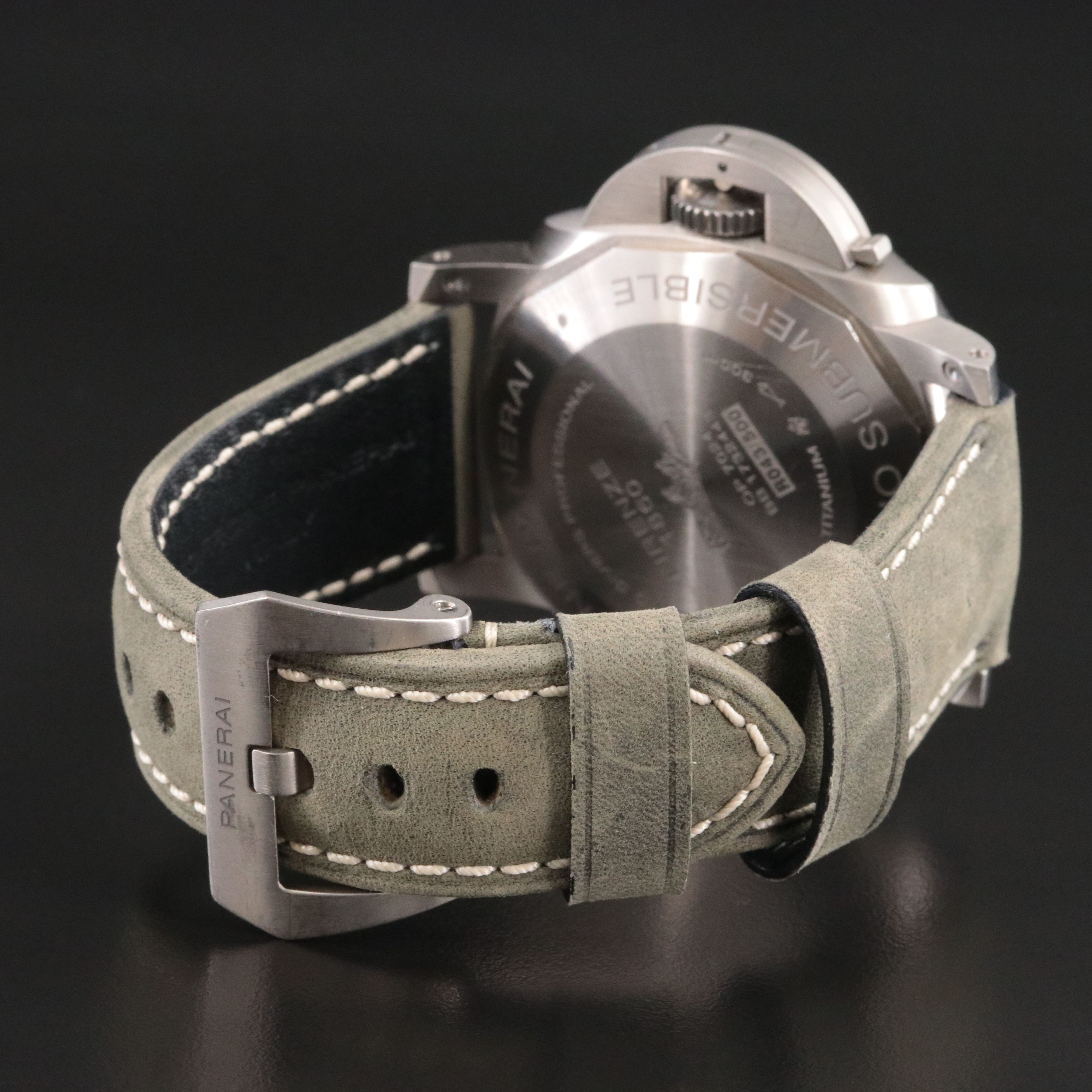 Panerai Luminor Submersible 1950 3 Days Chrono Flyback Titanio Watch PAM00614