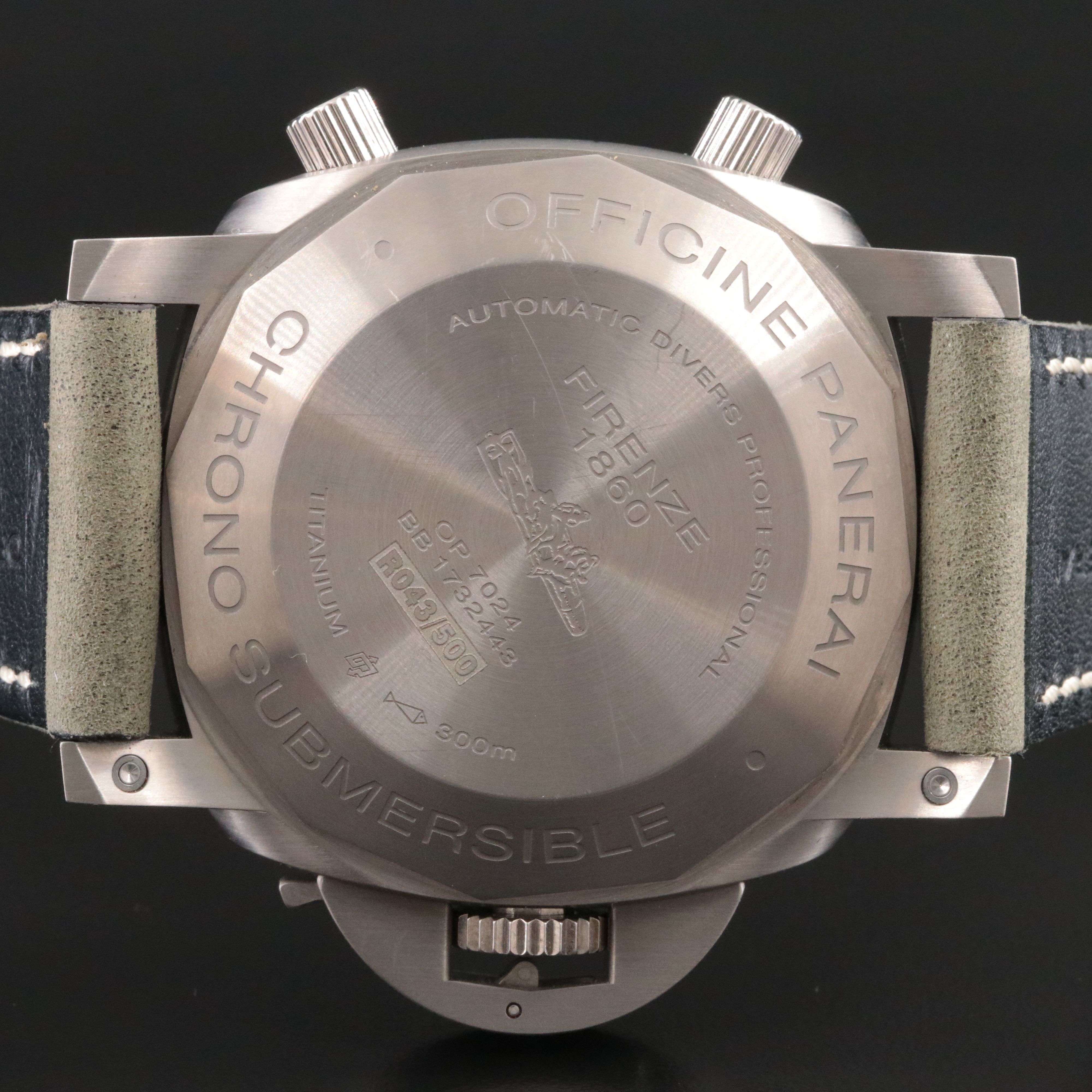 Panerai Luminor Submersible 1950 3 Days Chrono Flyback Titanio Watch PAM00614