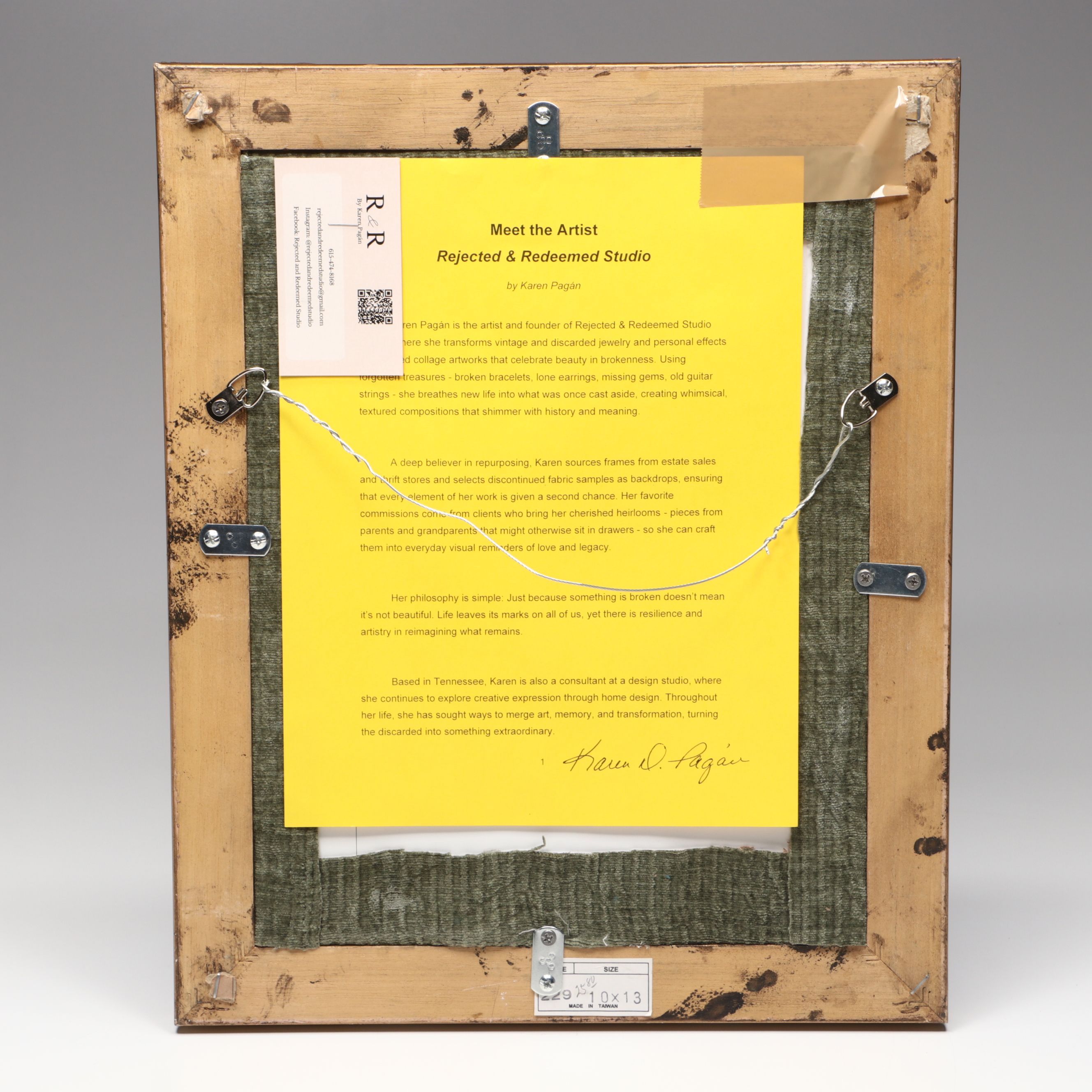 Karen Pagán Jewelry Art Collage, 2026