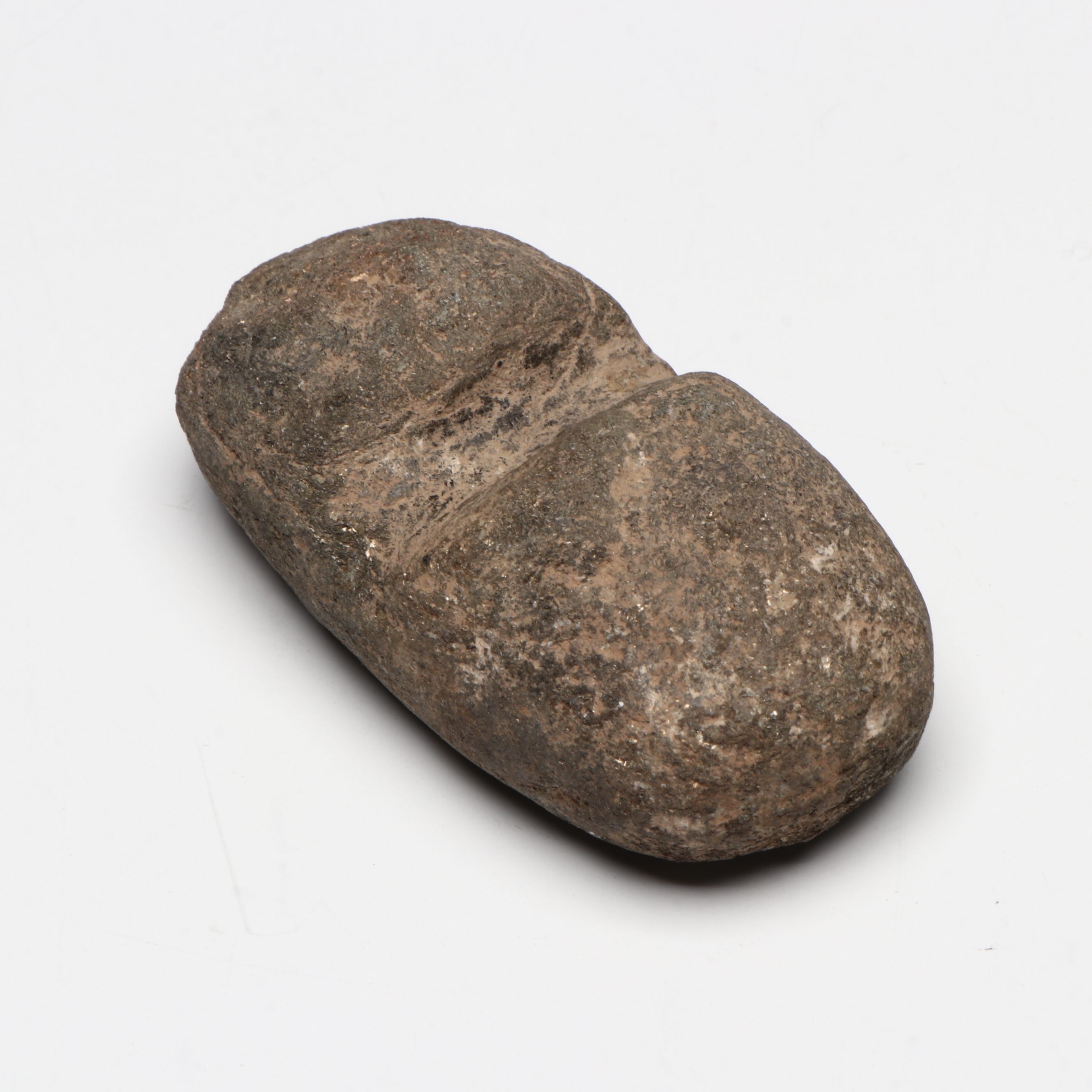 Native American Stone Axe Head, Volcanic Rock Anchor Weights and Other Artifacts