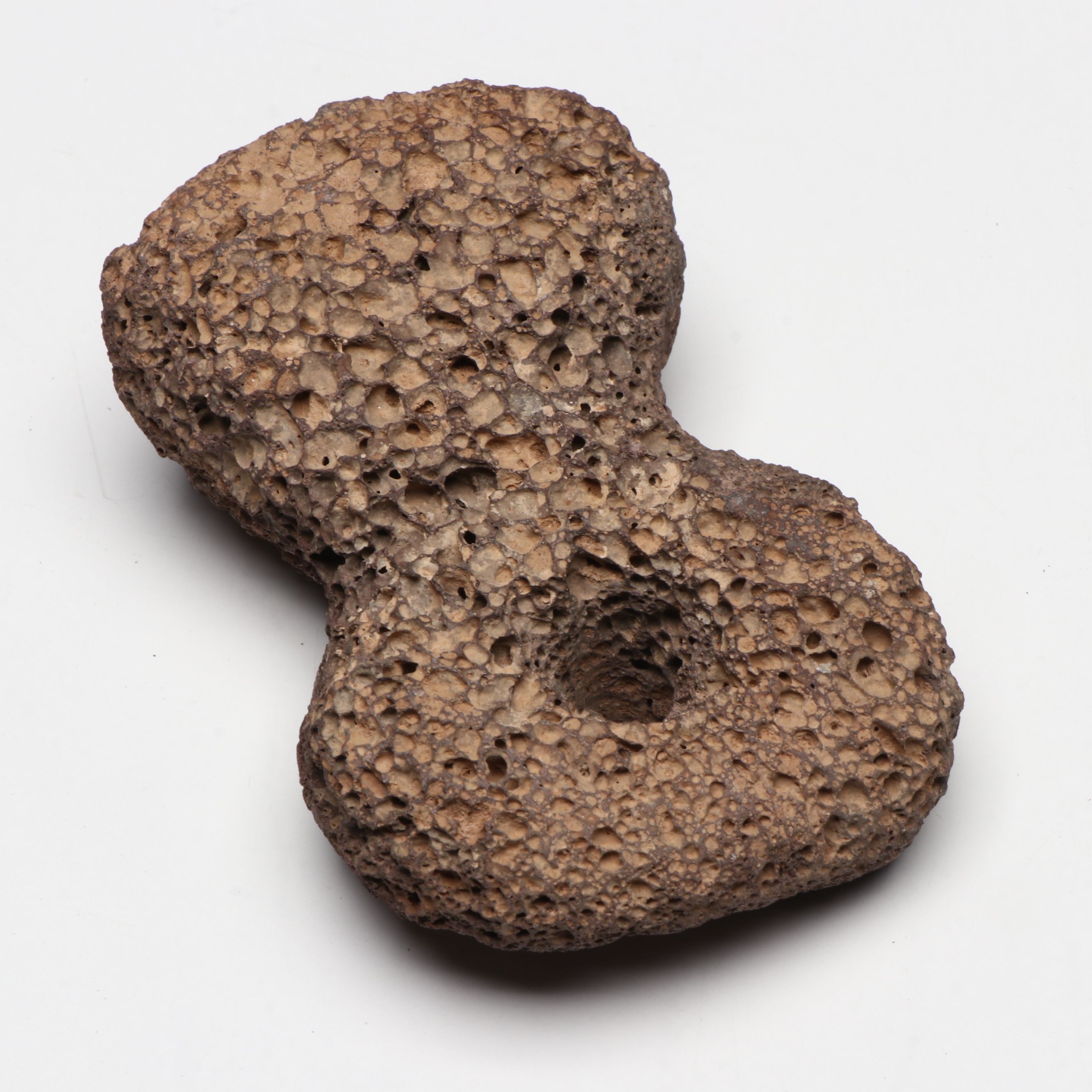 Native American Stone Axe Head, Volcanic Rock Anchor Weights and Other Artifacts