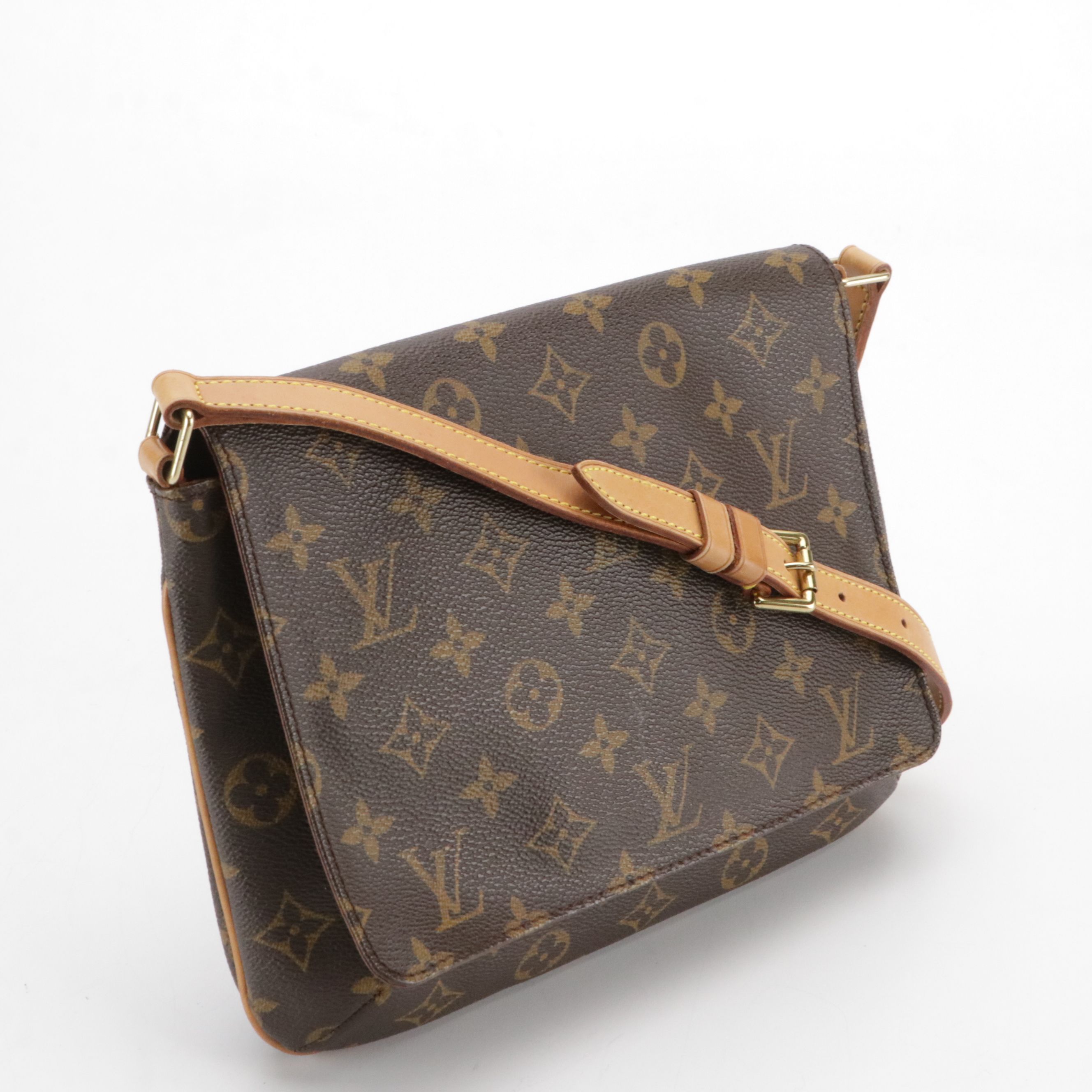 Louis Vuitton Musette Tango PM Shoulder Bag in Monogram Canvas and Leather