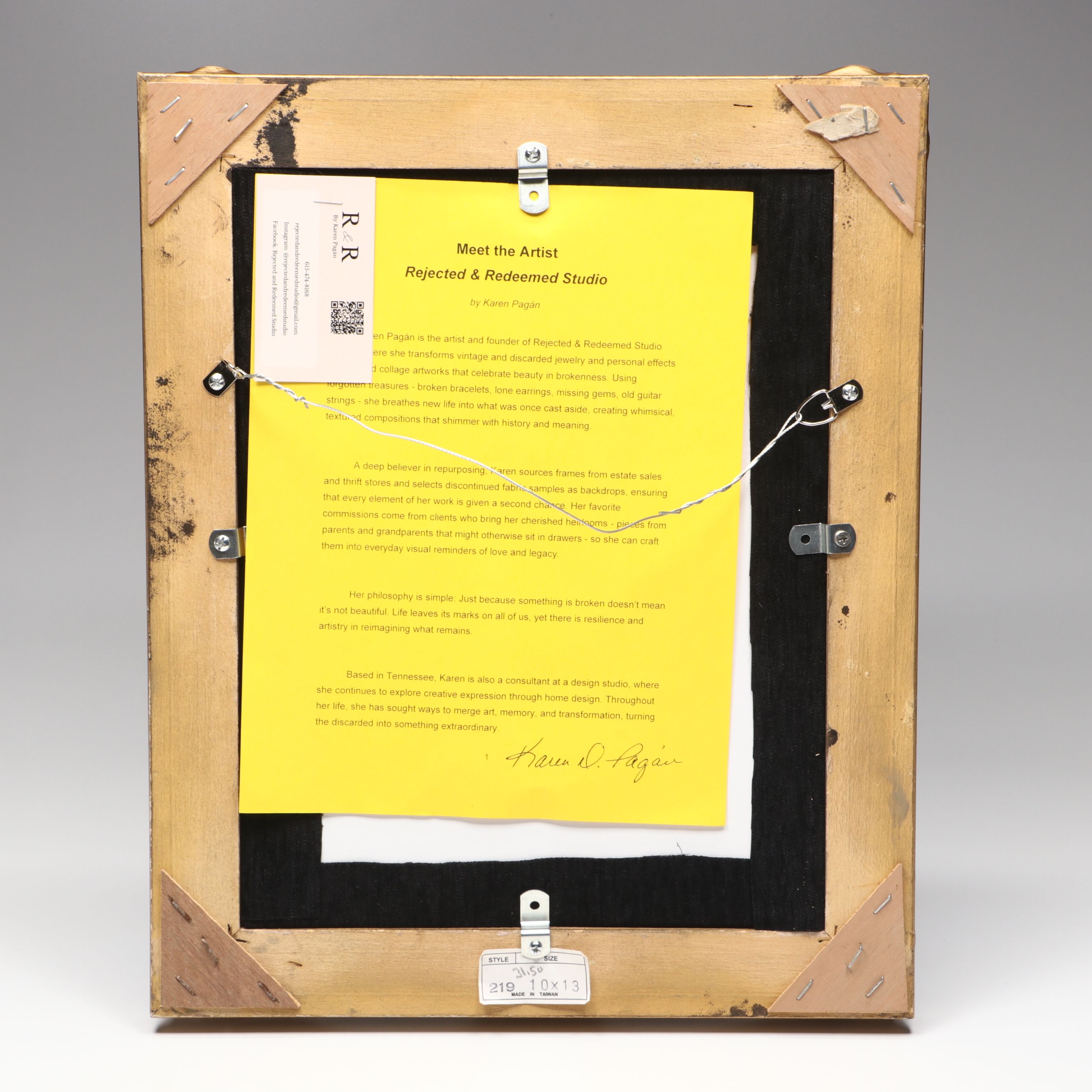 Karen Pagán Jewelry Art Collage, 2026