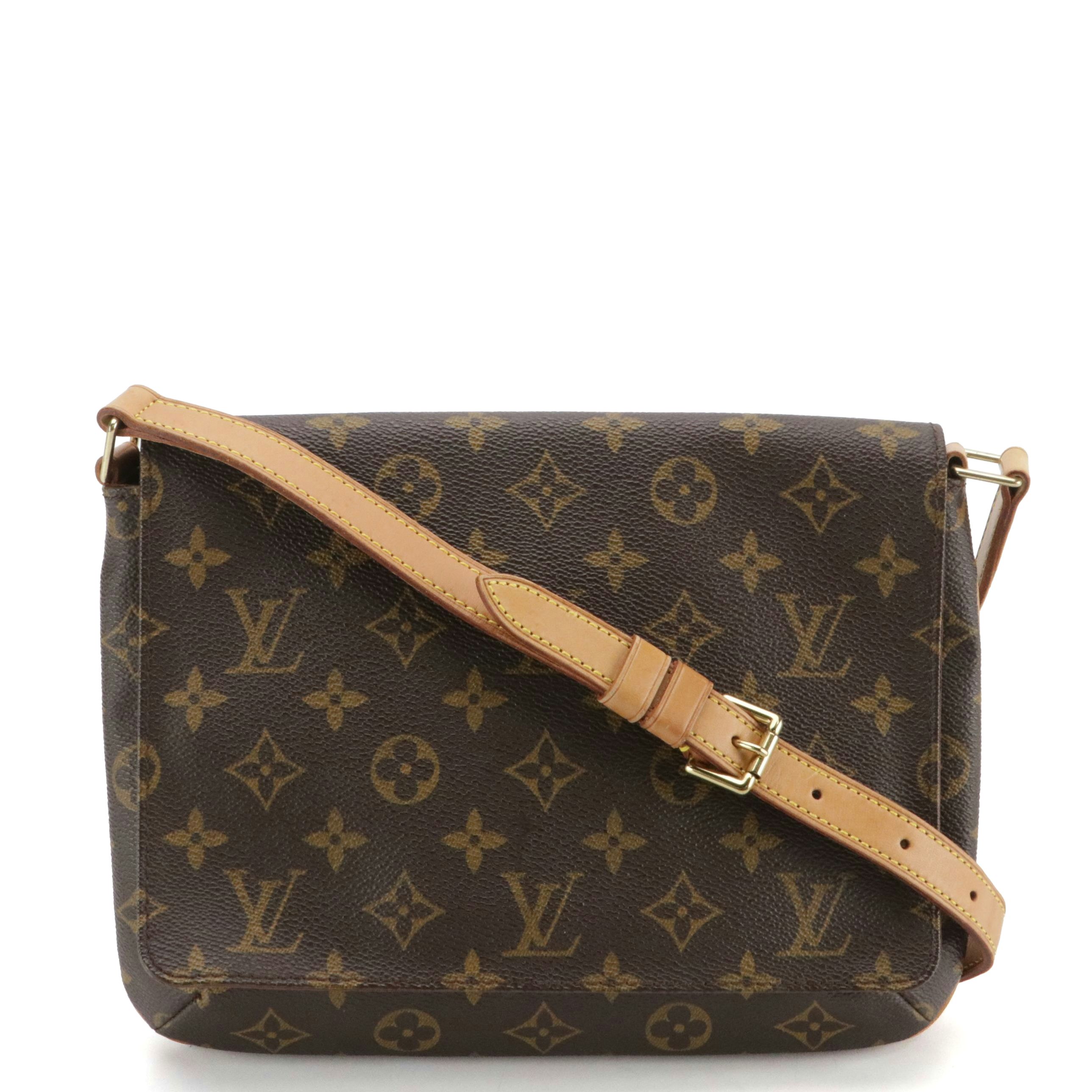 Louis Vuitton Musette Tango PM Shoulder Bag in Monogram Canvas and Leather