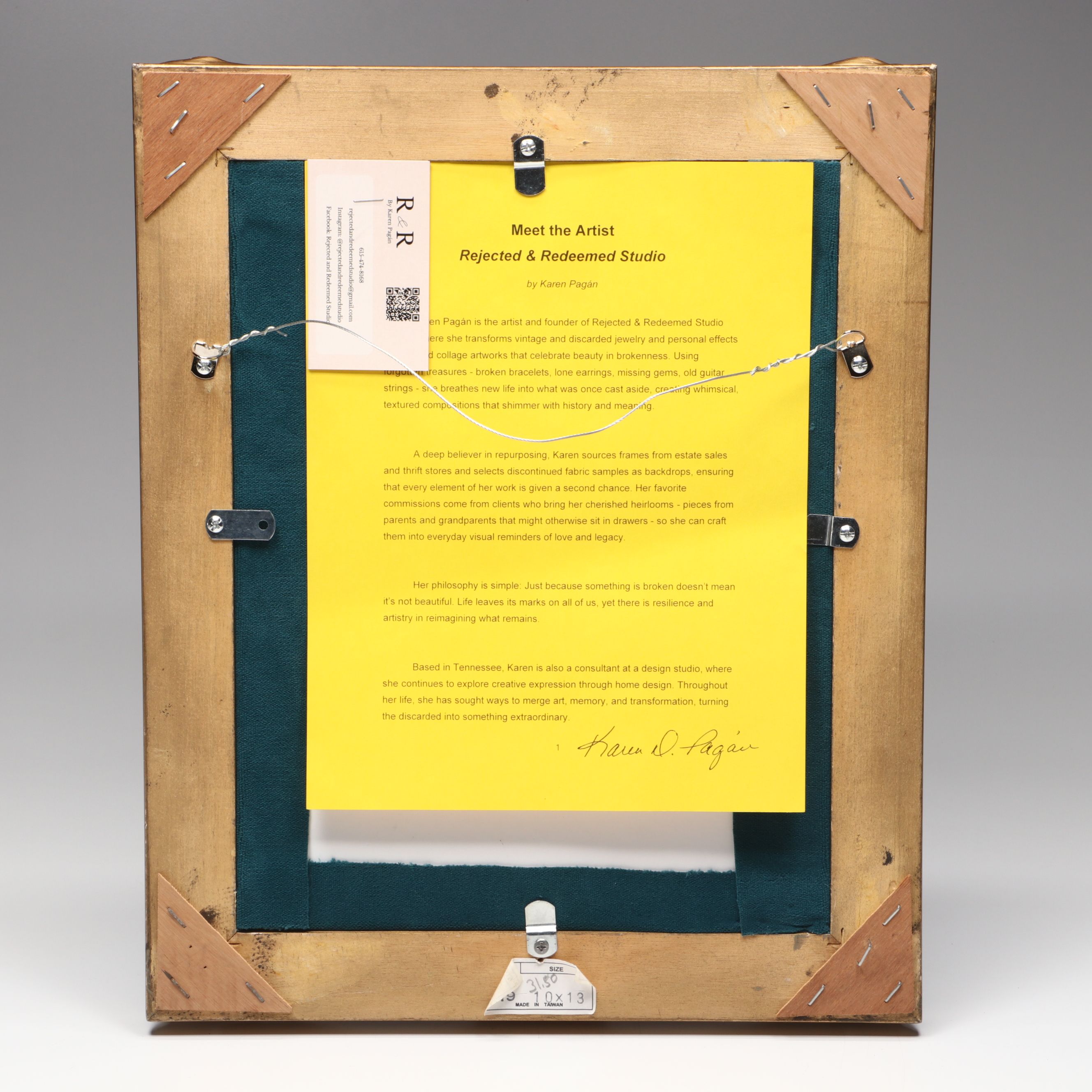 Karen Pagán Jewelry Art Collage, 2026